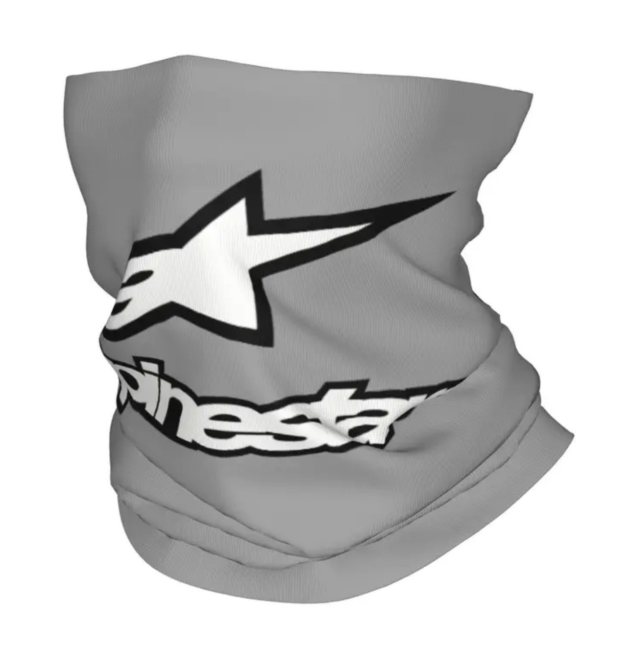Alpinestar Neck Gaiter Balaclava Face Mask for Extreme Sports Gray