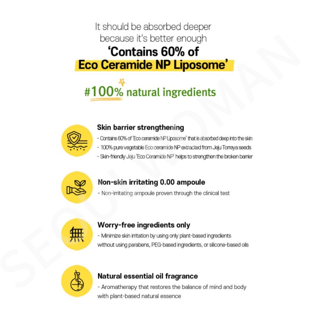 DEEPROVE Ceramide Cream 60mL Eco Ceramide NP 10,000ppm