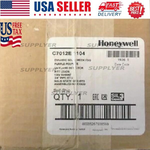 Honeywell C7012E1104 Honeywell Burner Detector Fast Shipping C7012E1104 New