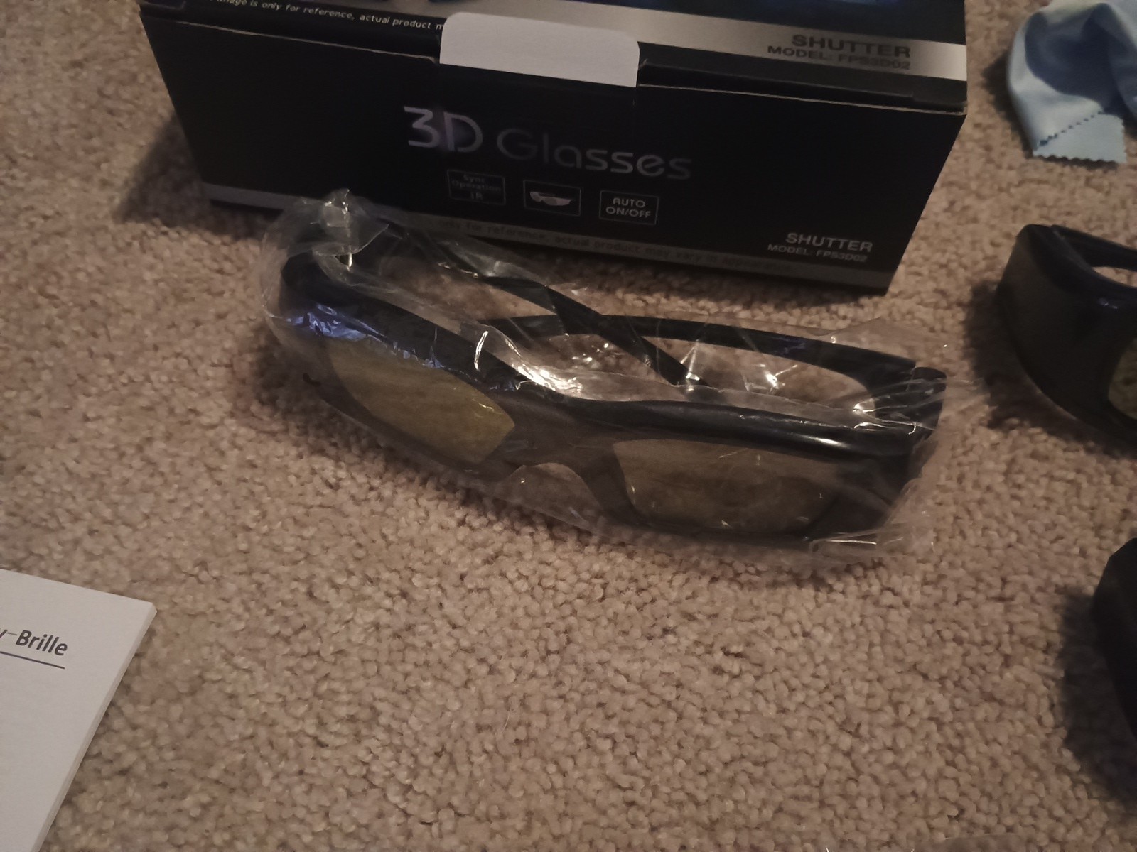 Shutter 3d Glasses Model: Fps3d02 3 Lot VG Conditions