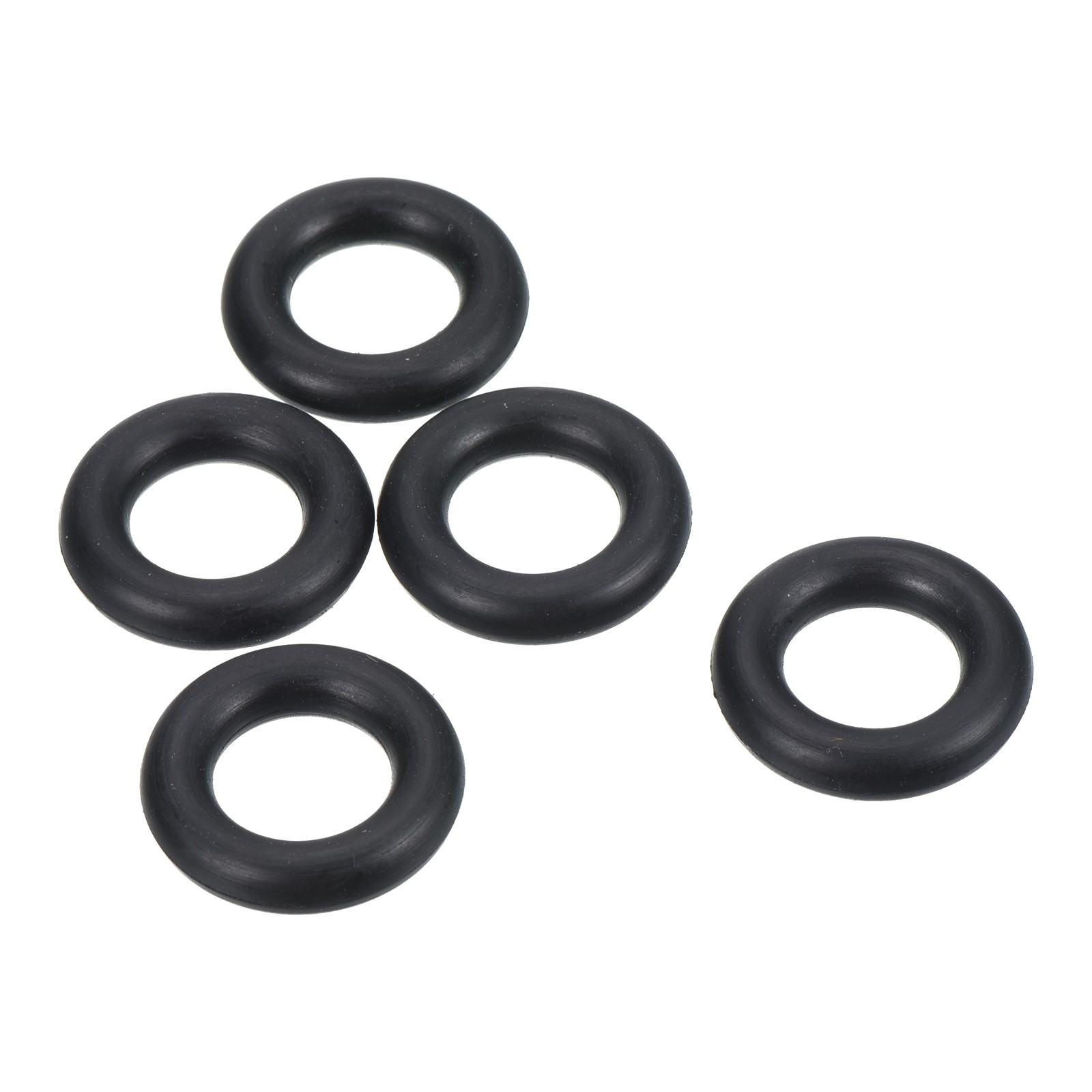25pcs 28x18x5mm Nitrile Rubber O-Rings Metric Sealing Gaskets, Black