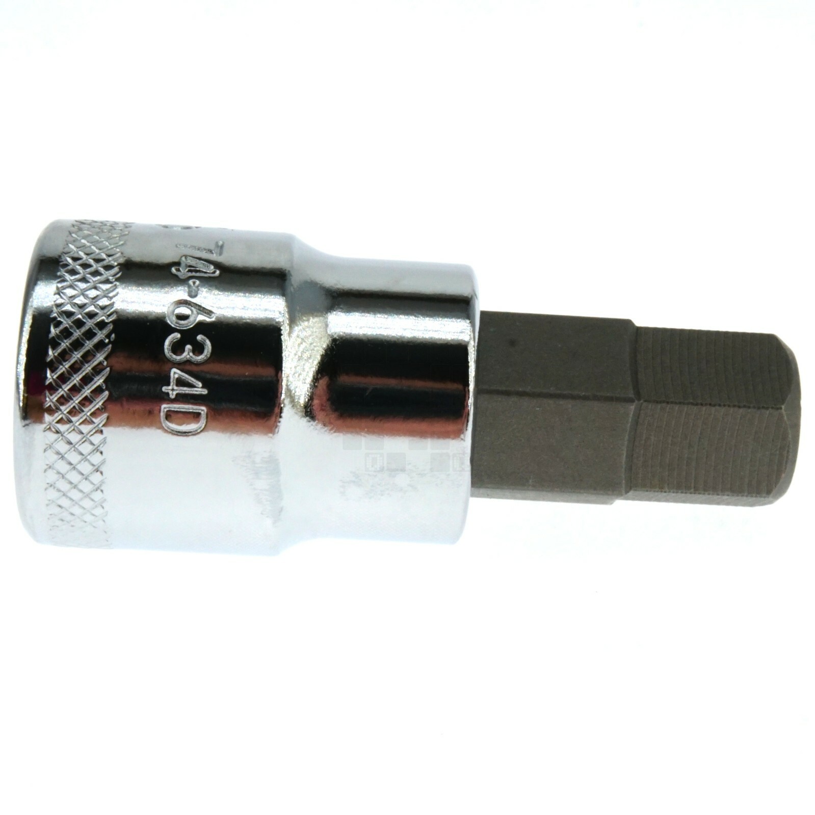 Dewalt DWMT74634OSP 7/16" Chrome Hex Bit Socket, 3/8" Drive, 74-634D