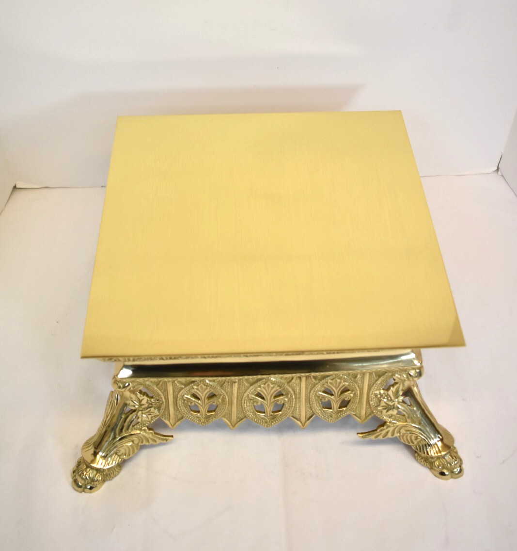 Traditional Church "Tabor" - Solid Brass Monstrance Stand #157 - Thabor