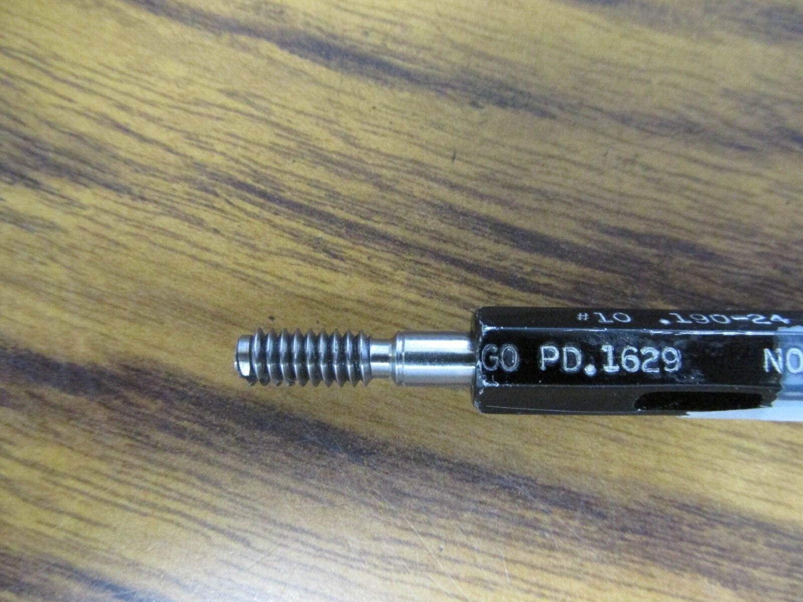 Go & No Go Thread Plug Gage .190-24 NC-3