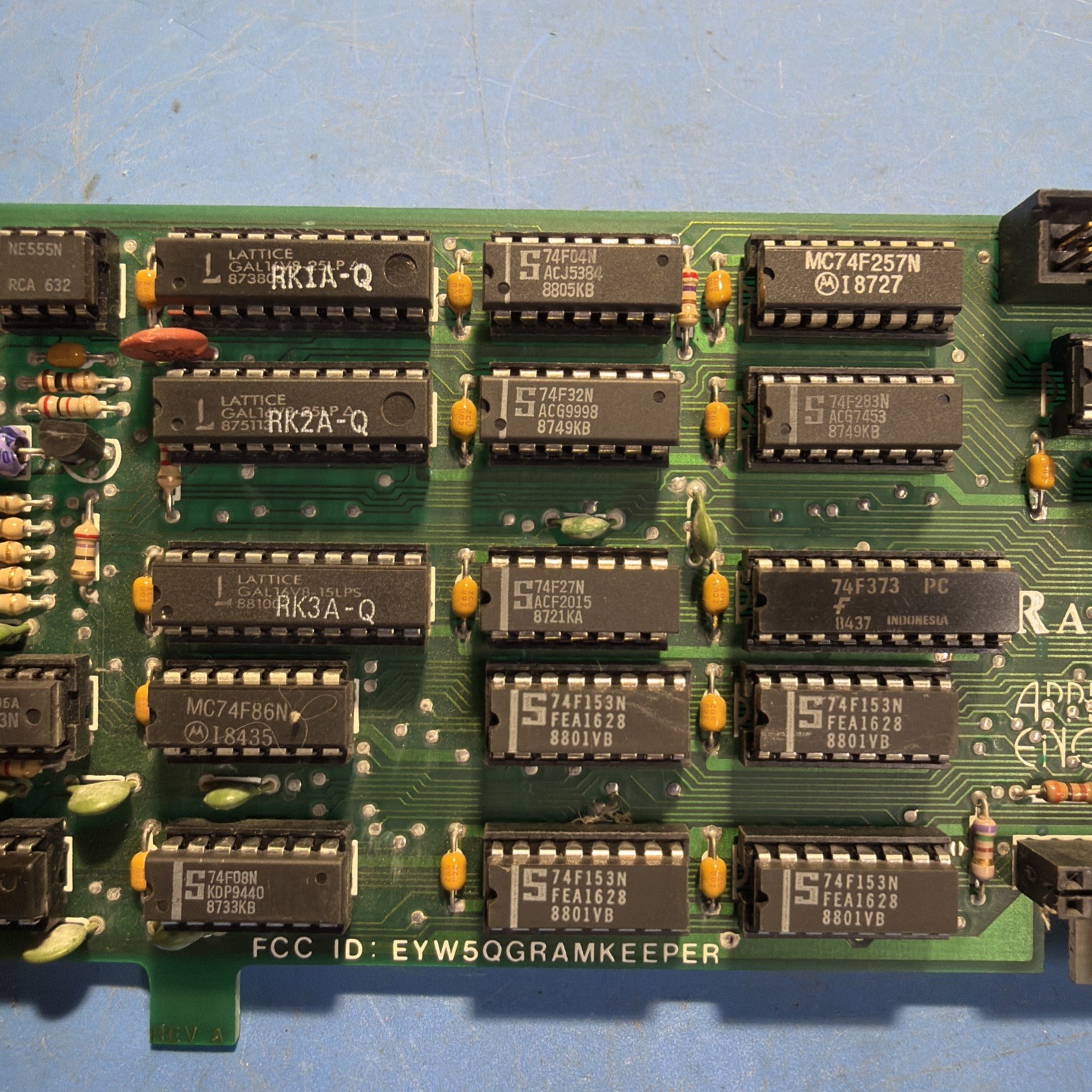 Applied Engineering RAMKeeper Apple IIGS Memory Expansion Card 1987 Untested