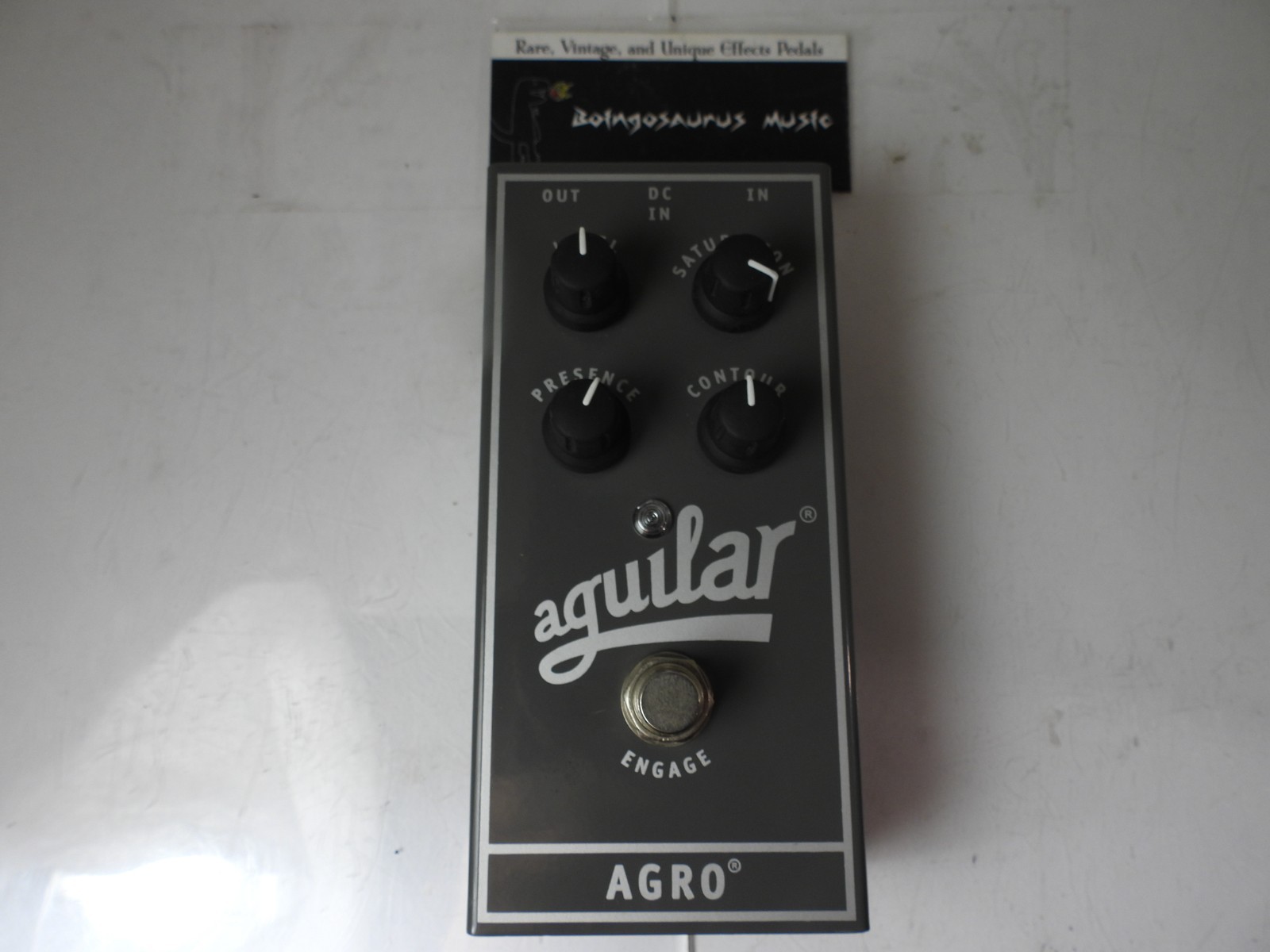 Aguilar Agro Bass Distortion Overdrive Effects Pedal Free USA Shipping
