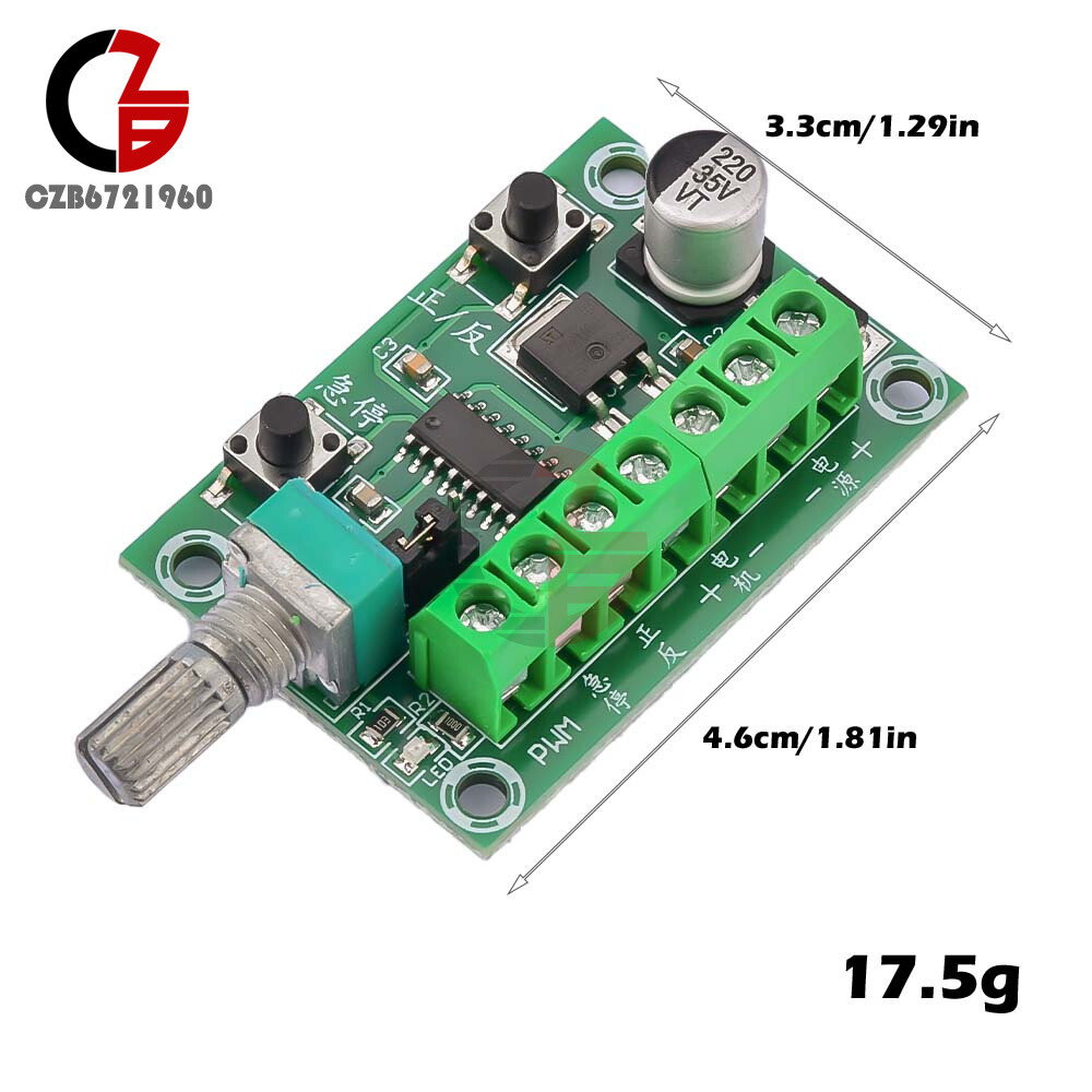 6V-30V Brushless Motor Controller PWM Speed Controller For 3650 3525 2418 2430