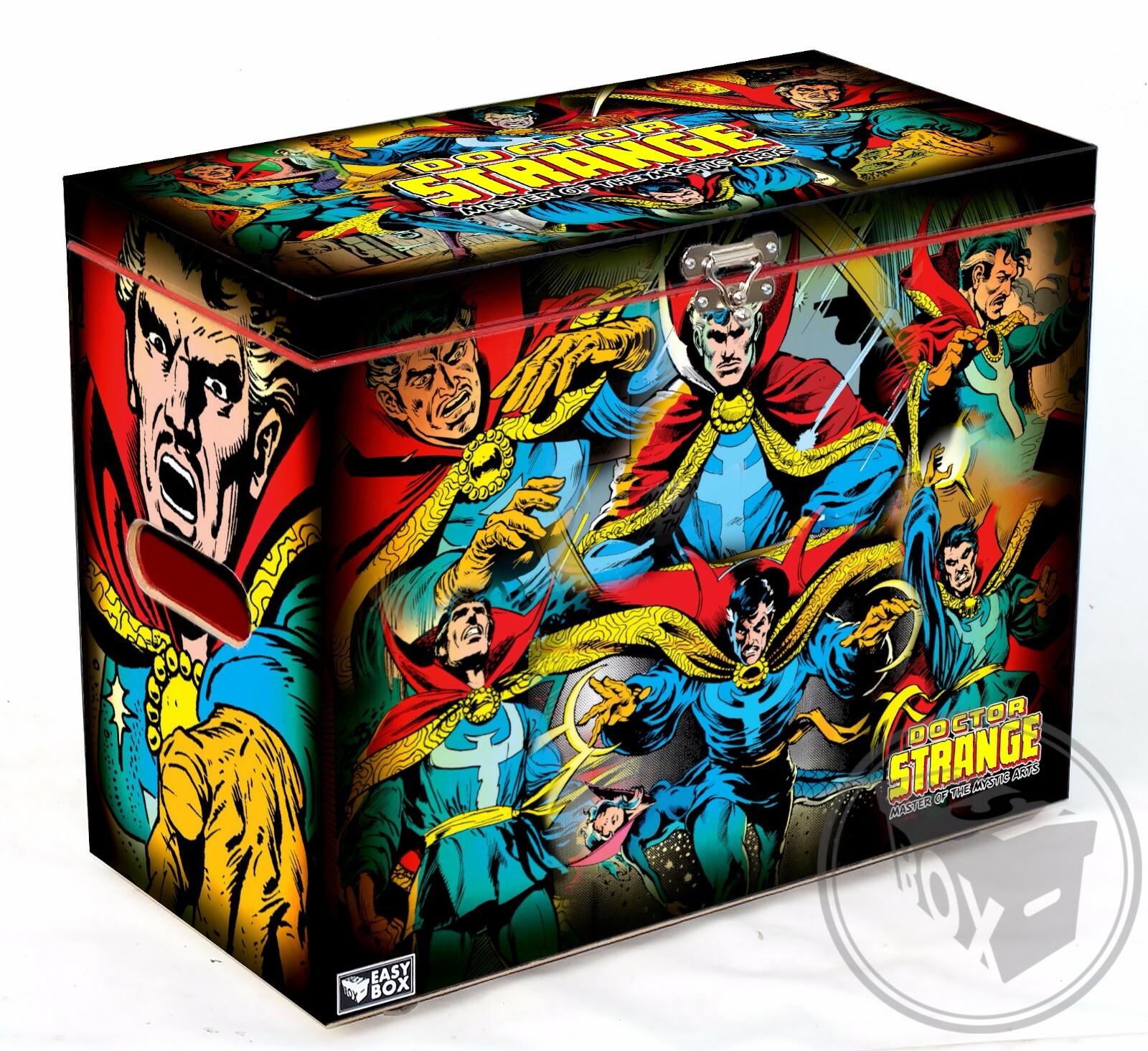 Large Comic Book Hard Storage Box Chest MDF Doctor Strange