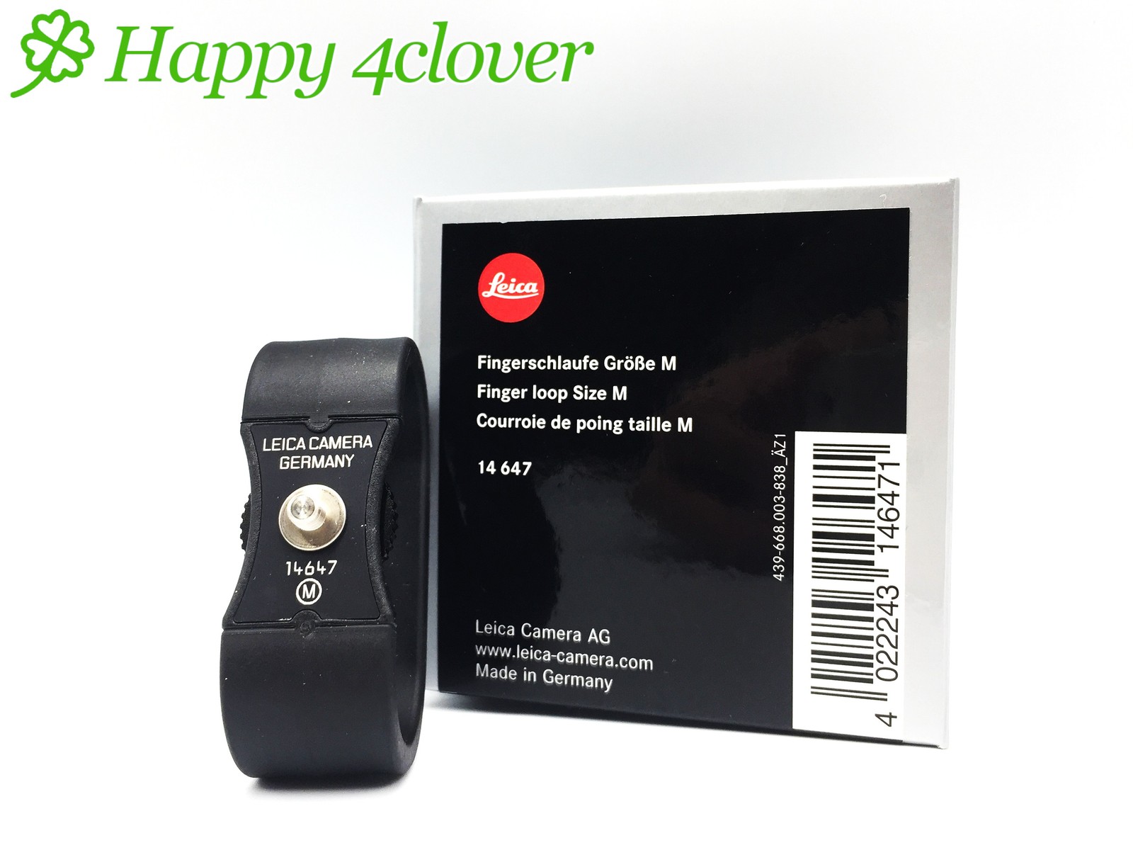 [Almost Unused] Leica 14647 Medium Finger Loop for Handgrip M From JAPAN