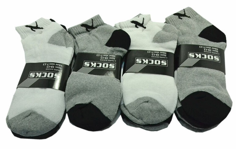 3-12 Pairs Ankle Quarter Crew Men Sport Socks Cotton Low Cut Size 10-13 Leopard