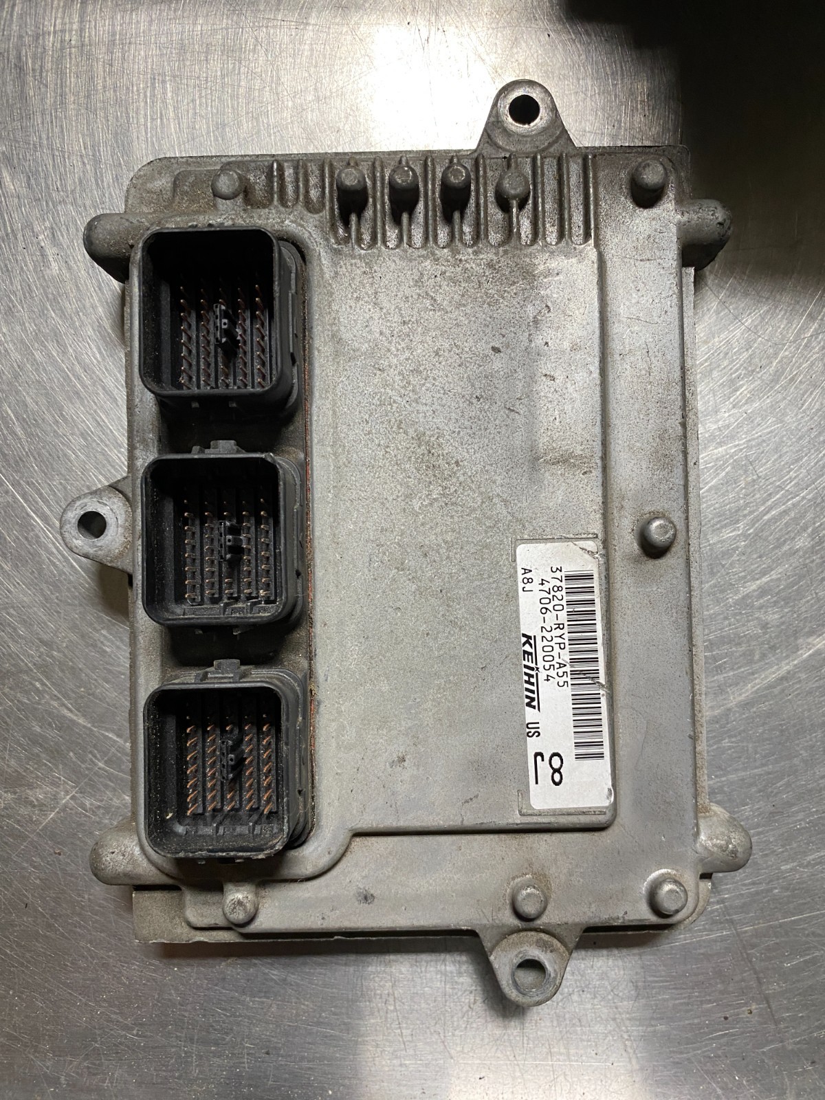 2007 Honda Pilot OEM Engine Control Module Unit ECU ECM 37820-RYP-A55