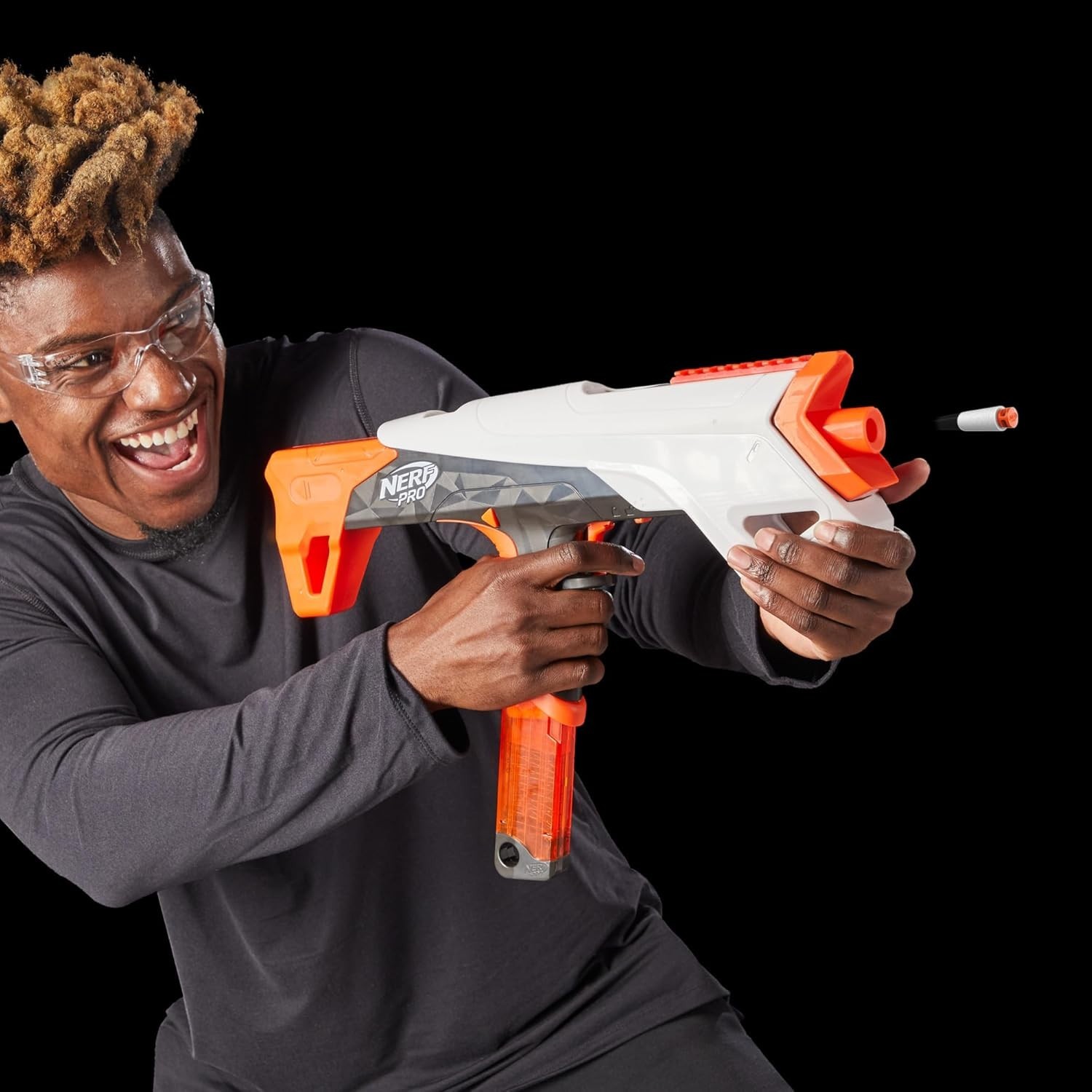 Nerf Pro Torrent Half-Length Dart Blaster Includes 15 Nerf Pro Darts & Magazine