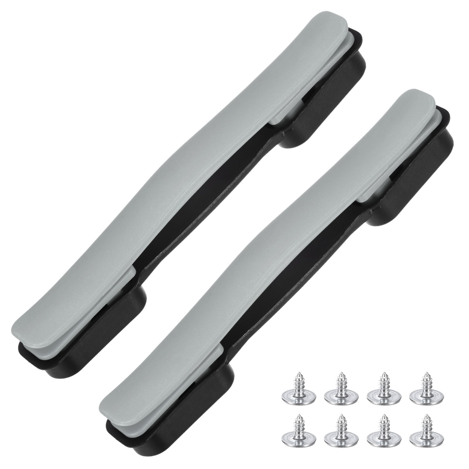 2PCS Luggage Replacement Handle for Suitcase - [Silver-Grey-8.5IN]