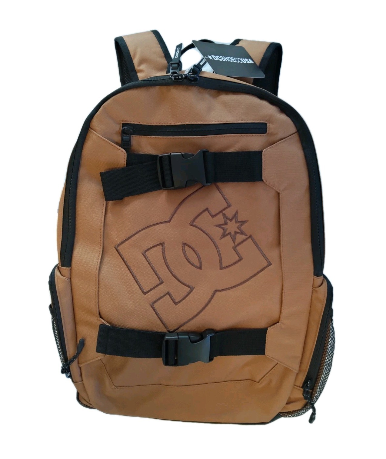 DC Shoes Skateboard Laptop Bag Skater School Backpack Copper