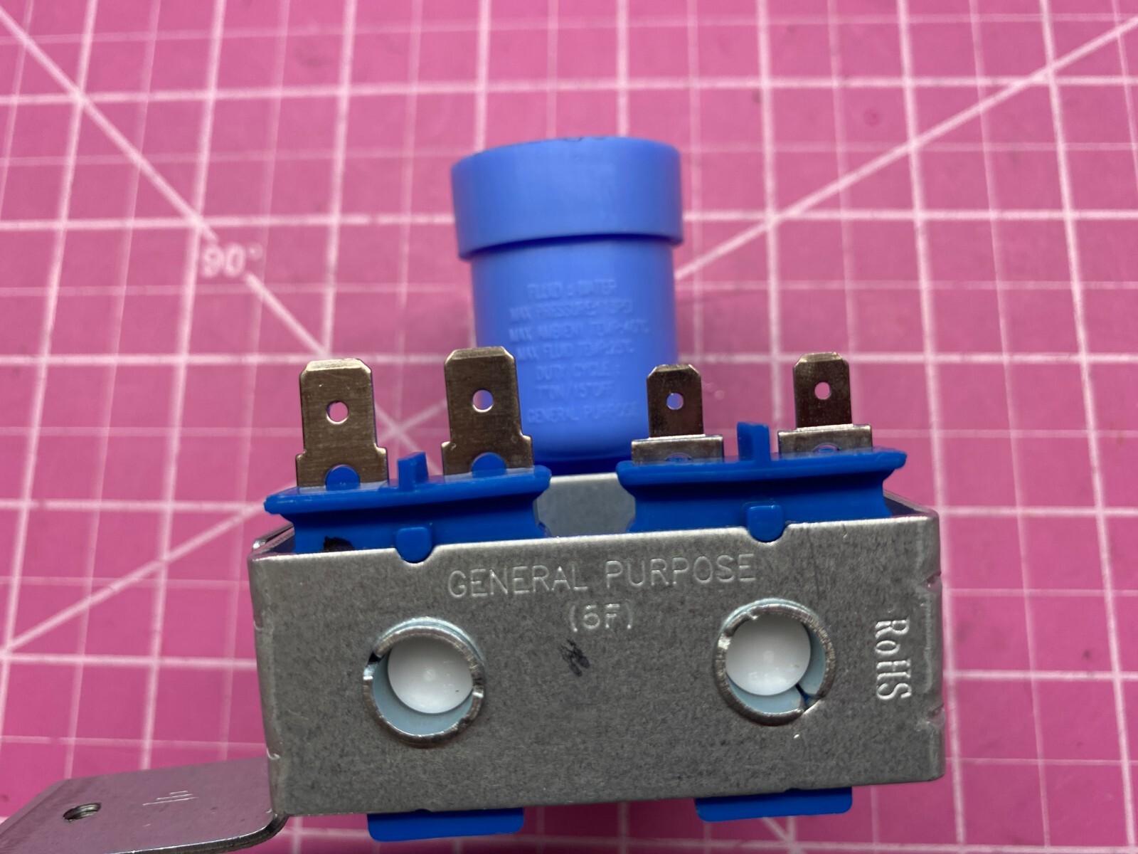 LG Refrigerator Water Valve P# MJX41869202 5221JB2010G