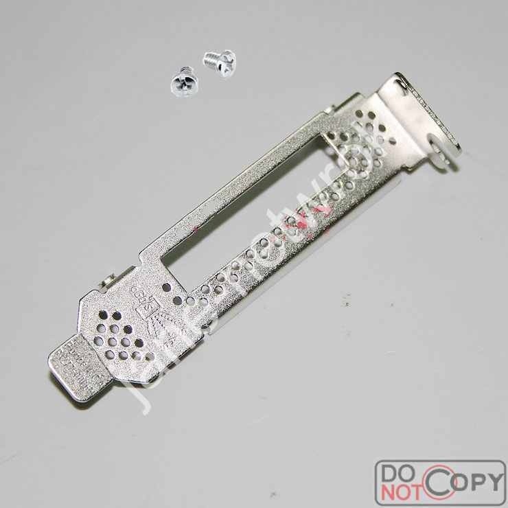 LOW BRACKET  PLATE for LSI SAS/SATA 9200-8e 9690SA-8E &ex