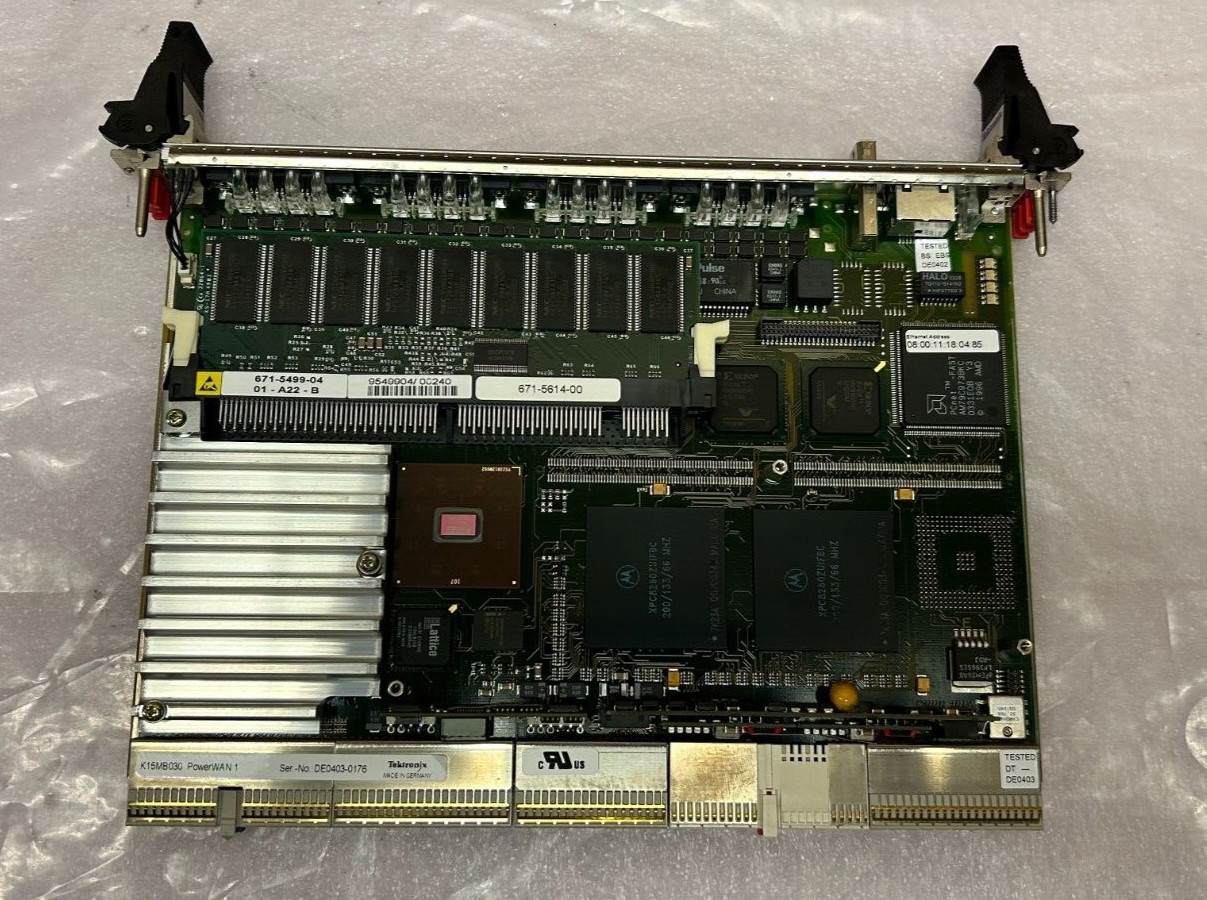 TEKTRONIX K15MB030 POWERWAN 1 CARD FROM NSA15 NETWORK ANALYZER