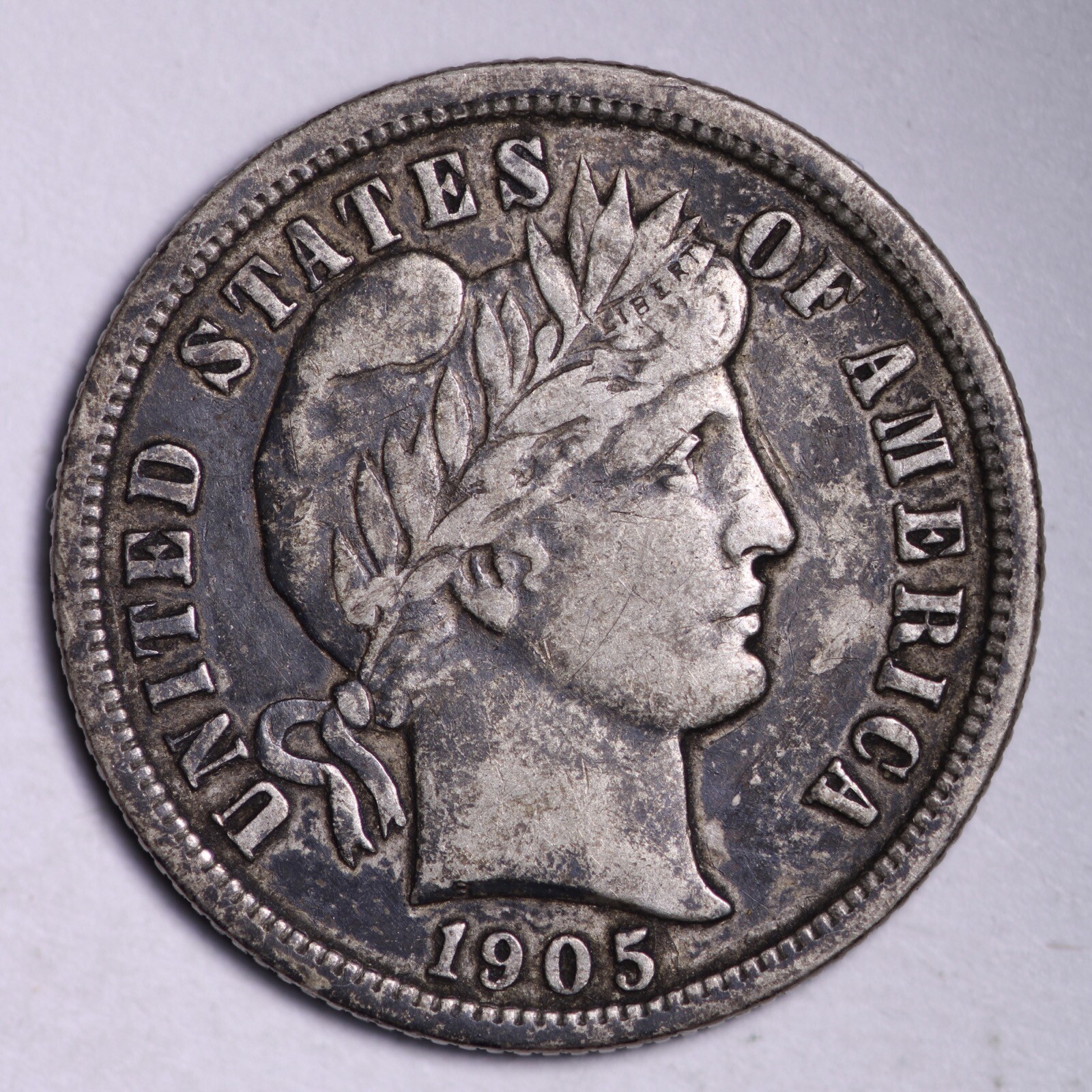 1905-S Barber Dime CHOICE XF+ FREE SHIPPING E705 TCB