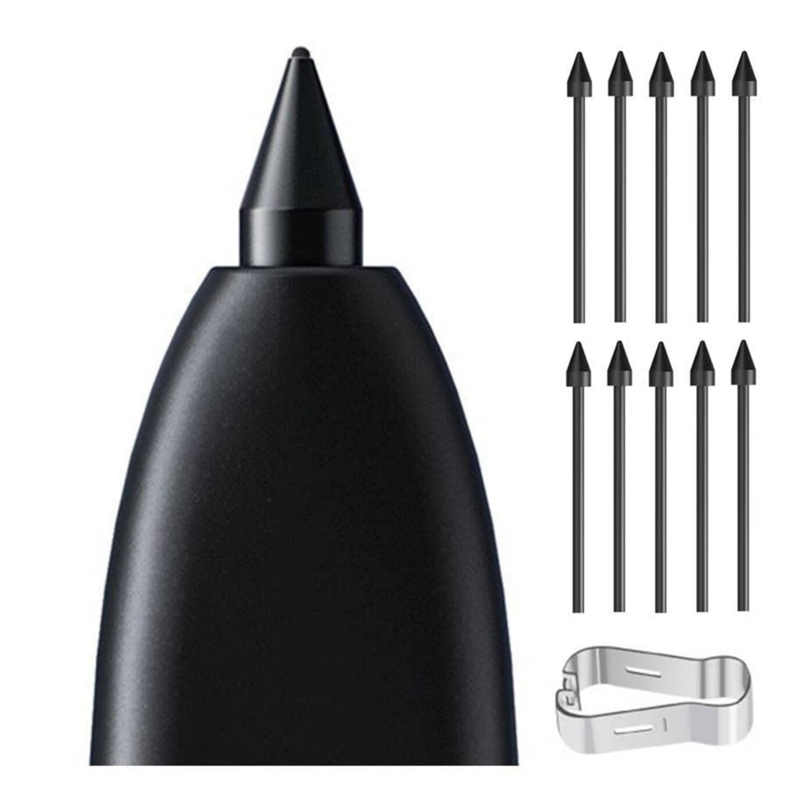 10 PCS Soft Tips/Nibs Replacement for Samsung Galaxy Tab S6/ S7/ S8/ S9/ S10 ...