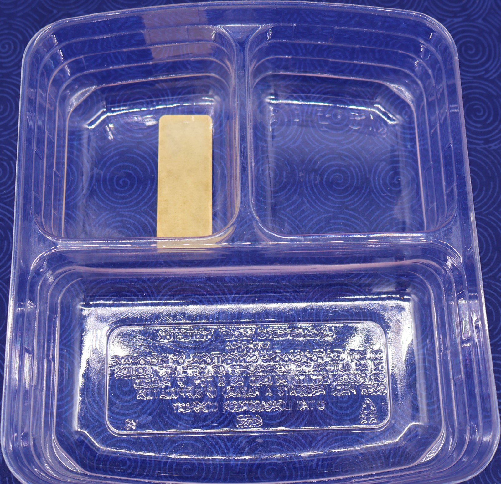 Longaberger Basket Protector 41581 – Divided Insert – Clear Plastic – 7” x 7.5”