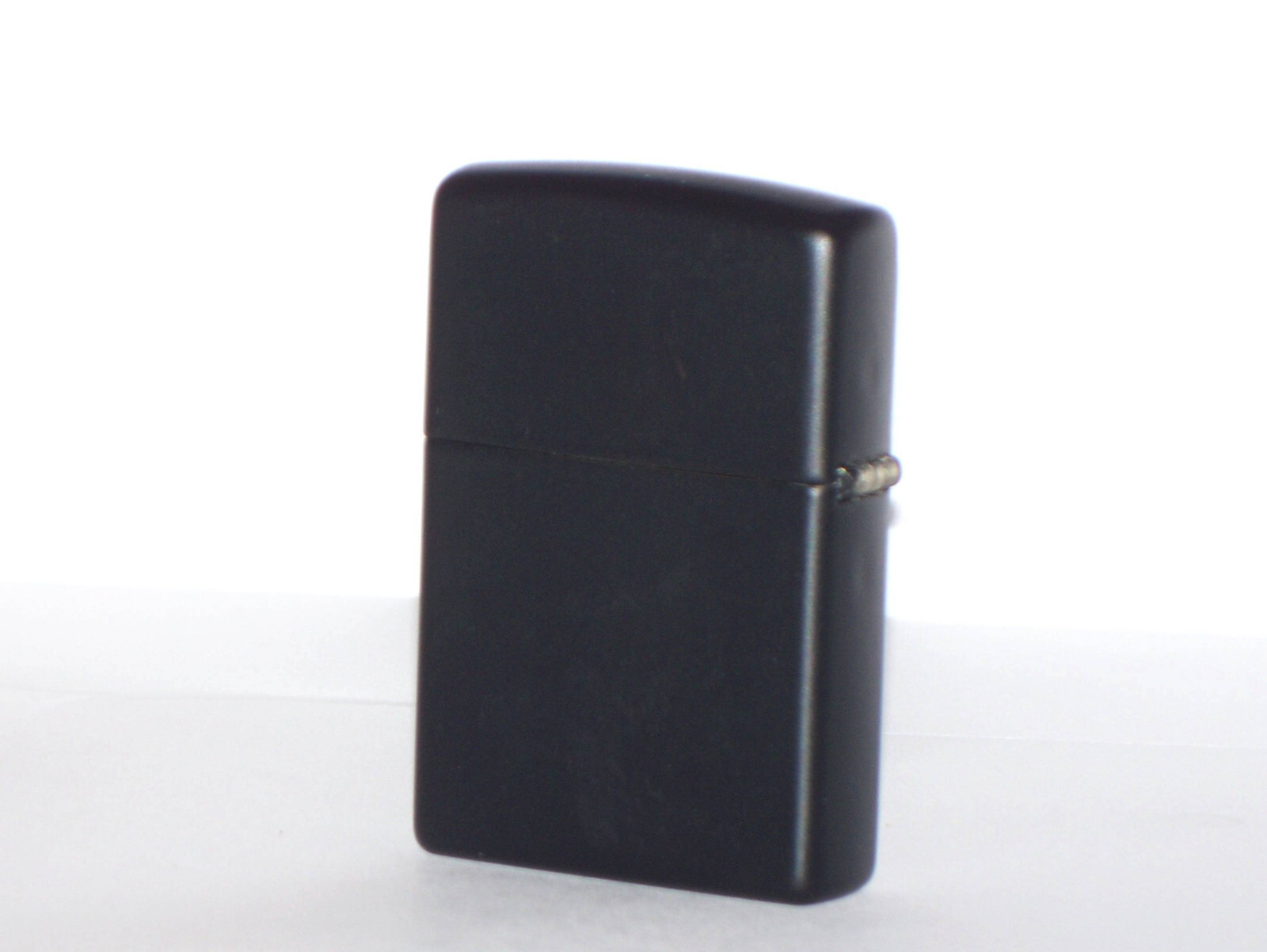 #7 2017 NOS ZIPPO Classic Model 218 BLACK MATTE Full Size Lighter UNFIRED