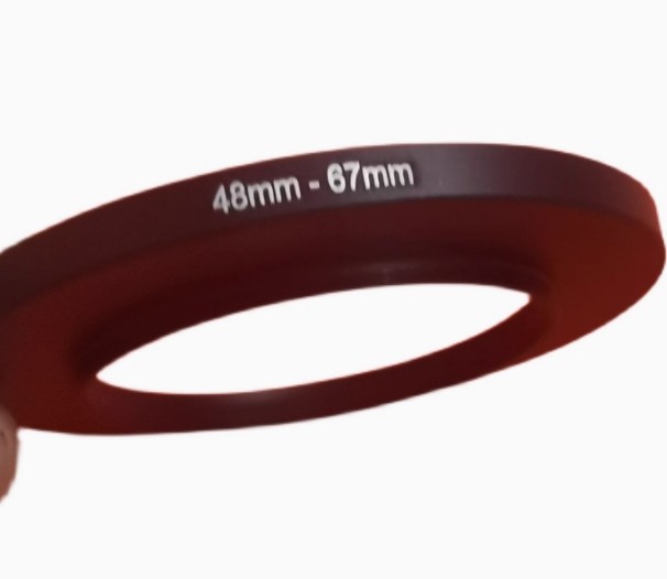 M48 48mmx0.75 Male  to M67 67x0.75mm Female Thread 48-67 Lens Adapter Ring