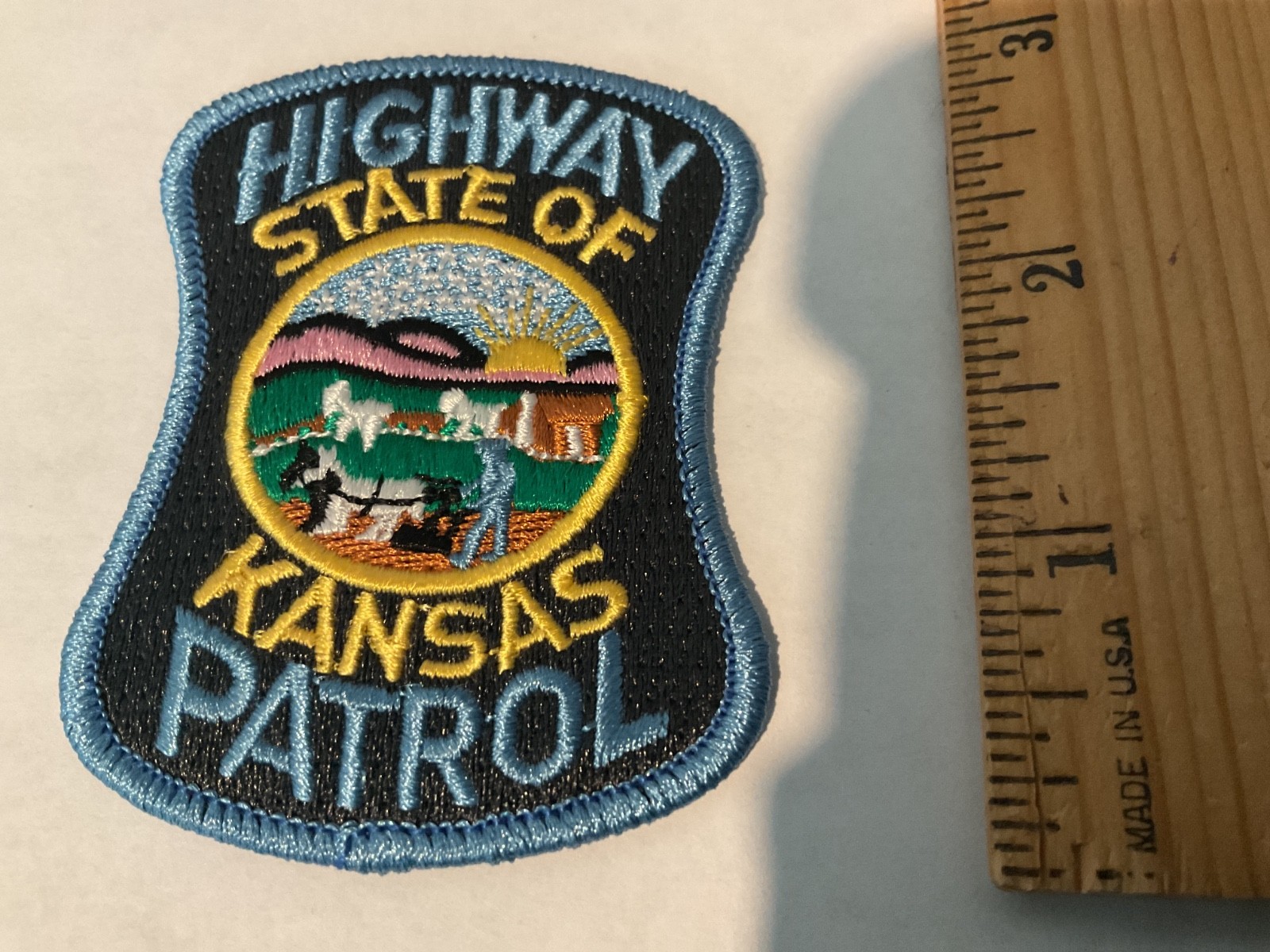 Kansas State Highway Patrol collectors Hat patch new,tracking insured