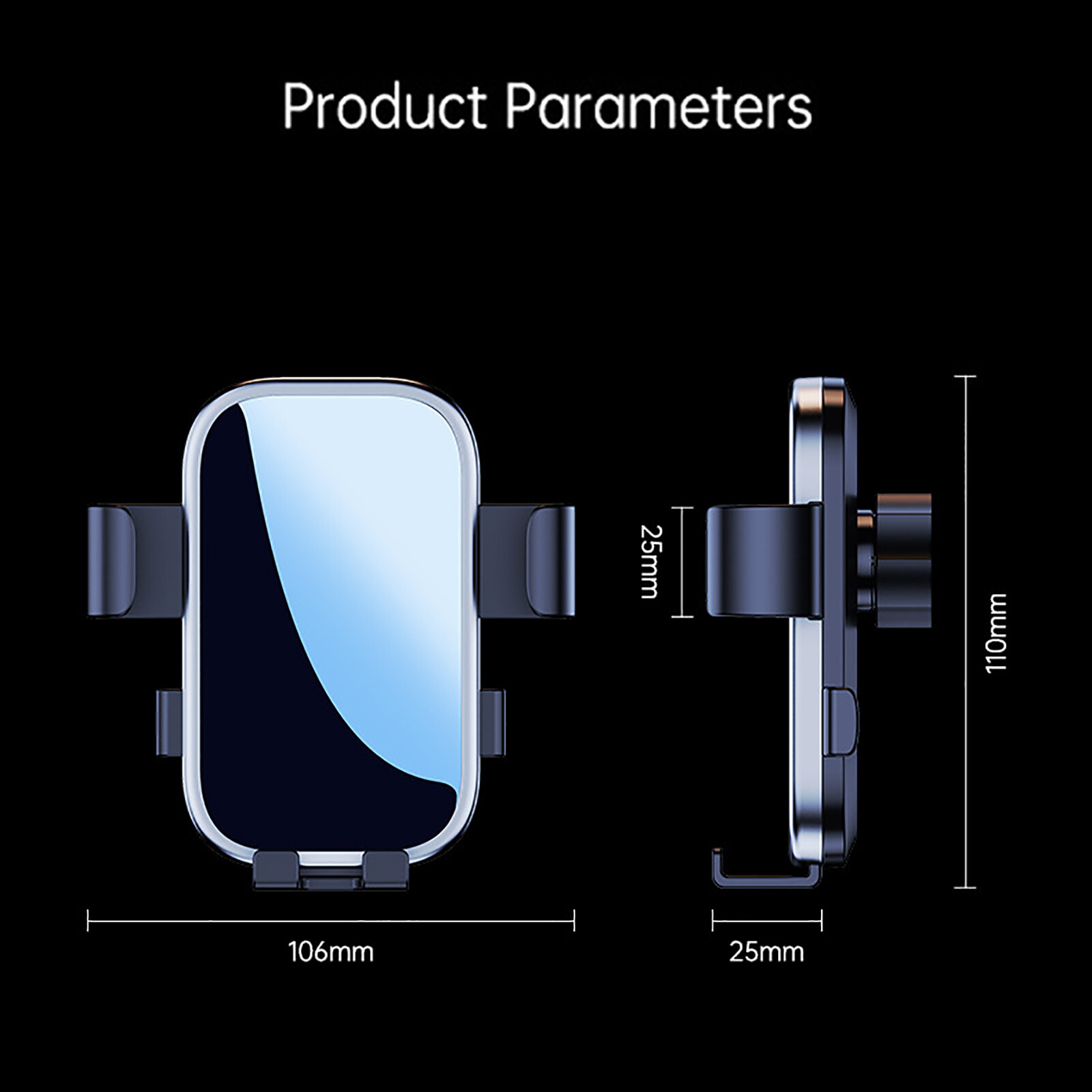 Air Vent Car Phone Holder Universal Car Mount for iPhone 16 15 Samsung Phone GPS