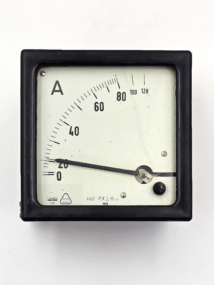 Lumel | E12 | Analog Ammeter Panel Meter | Made in Poland