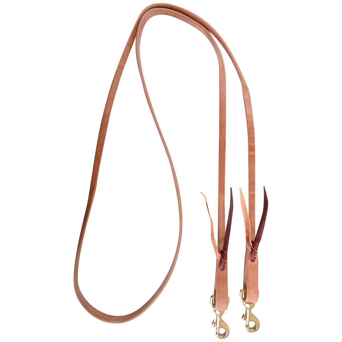 Martin Saddlery – Hermann Oak Roping Reins w/ Double Snaps (WRR12BH)