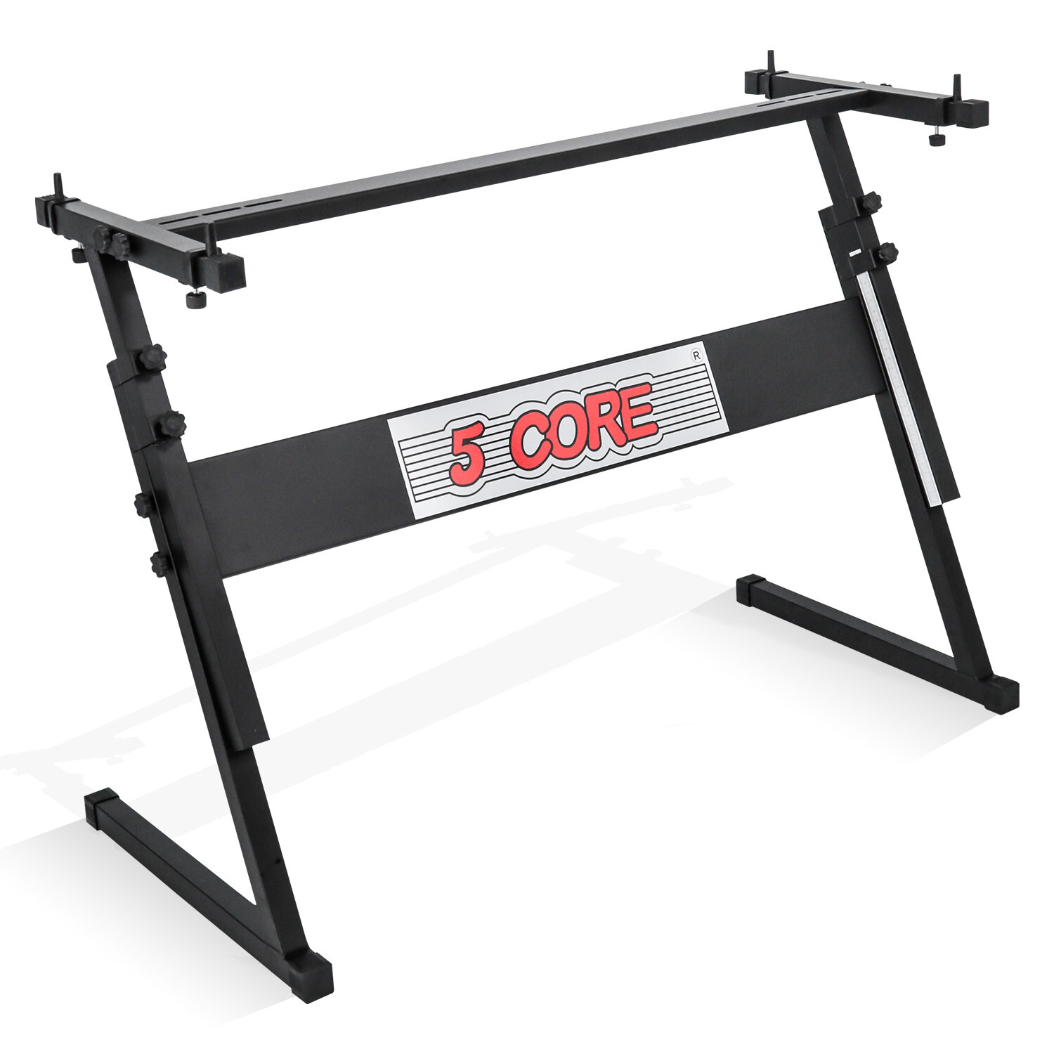 5Core Piano Keyboard Z-Style Stand Electronic Organ Rack Folding Adjustable