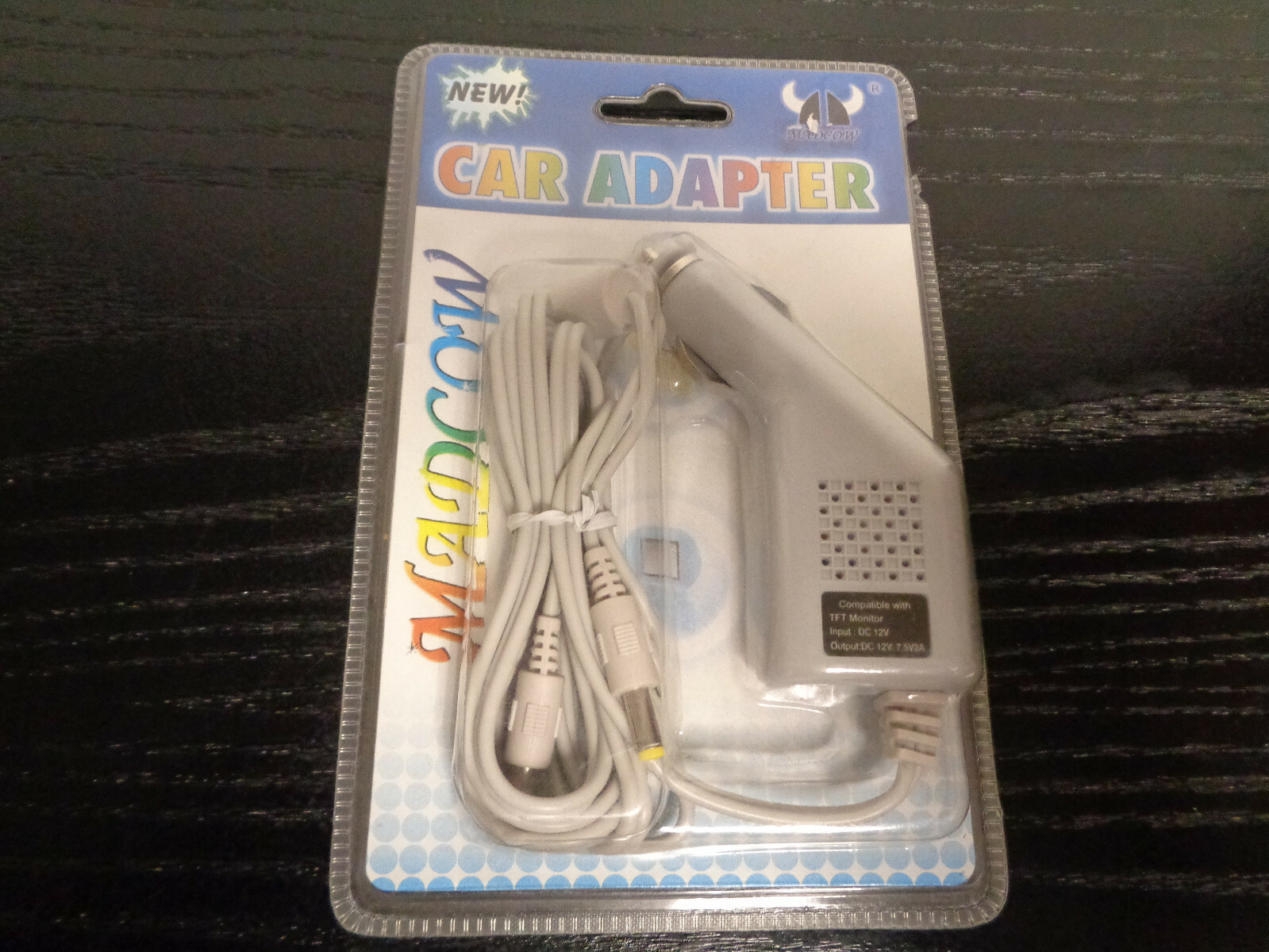 Madcow Car Adaptor 12v ( Model SPS-7512 )