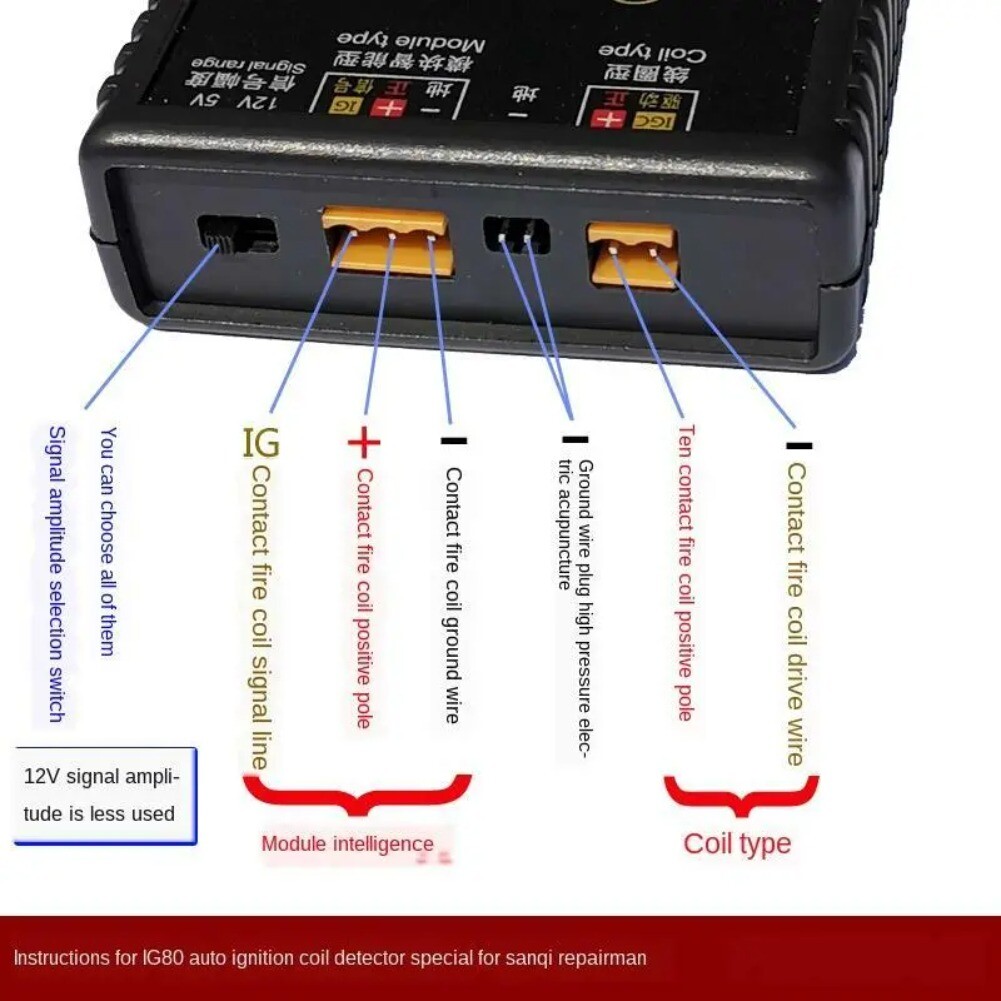 Coil Ignition Testing Test Tools Car Engine Petrol Gasoline Diagnostic Detector