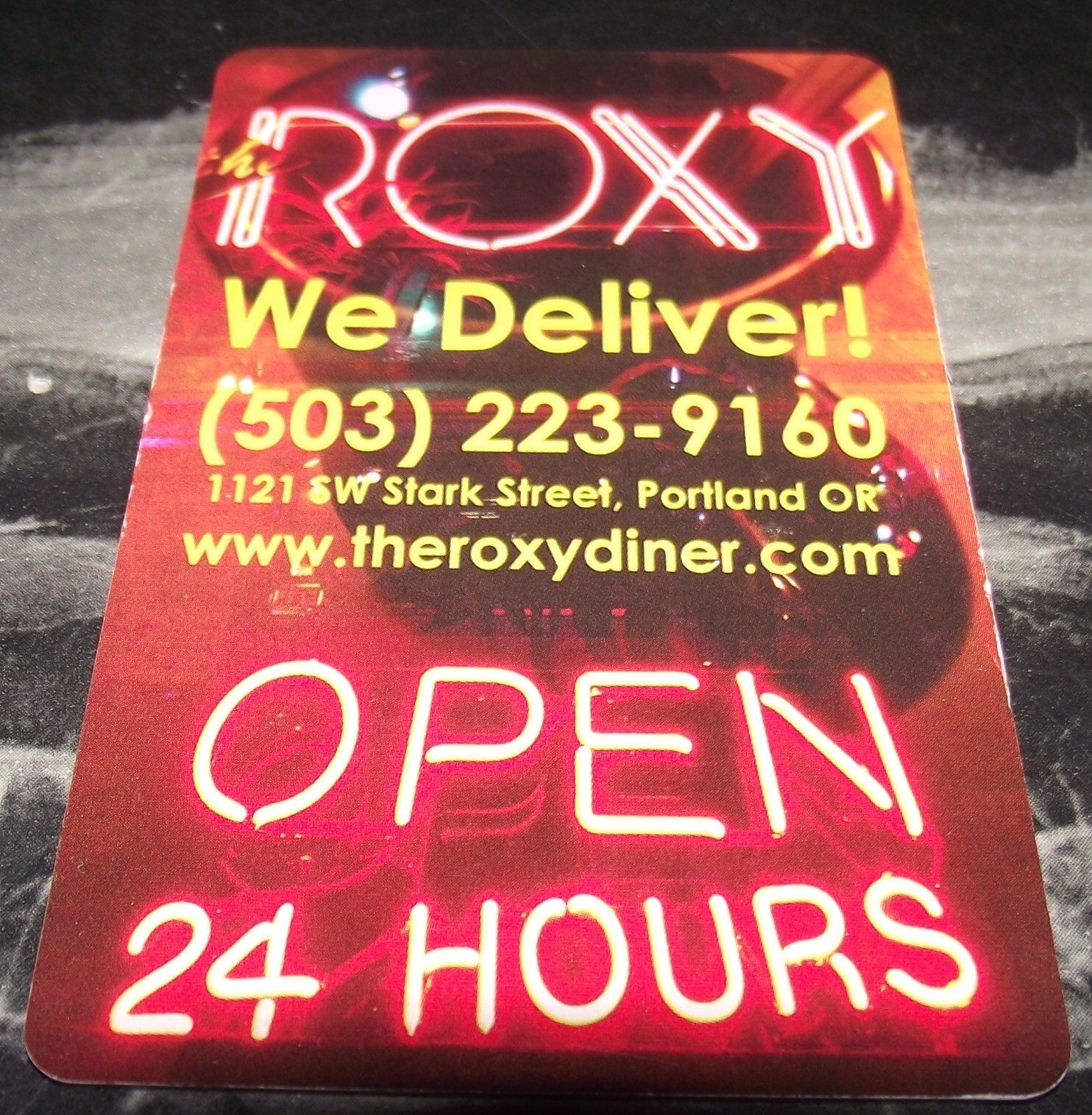 ROXY Diner $5 ROXY Bucks Gift Card OUT of BUSINESS Portland Oregon For Collector