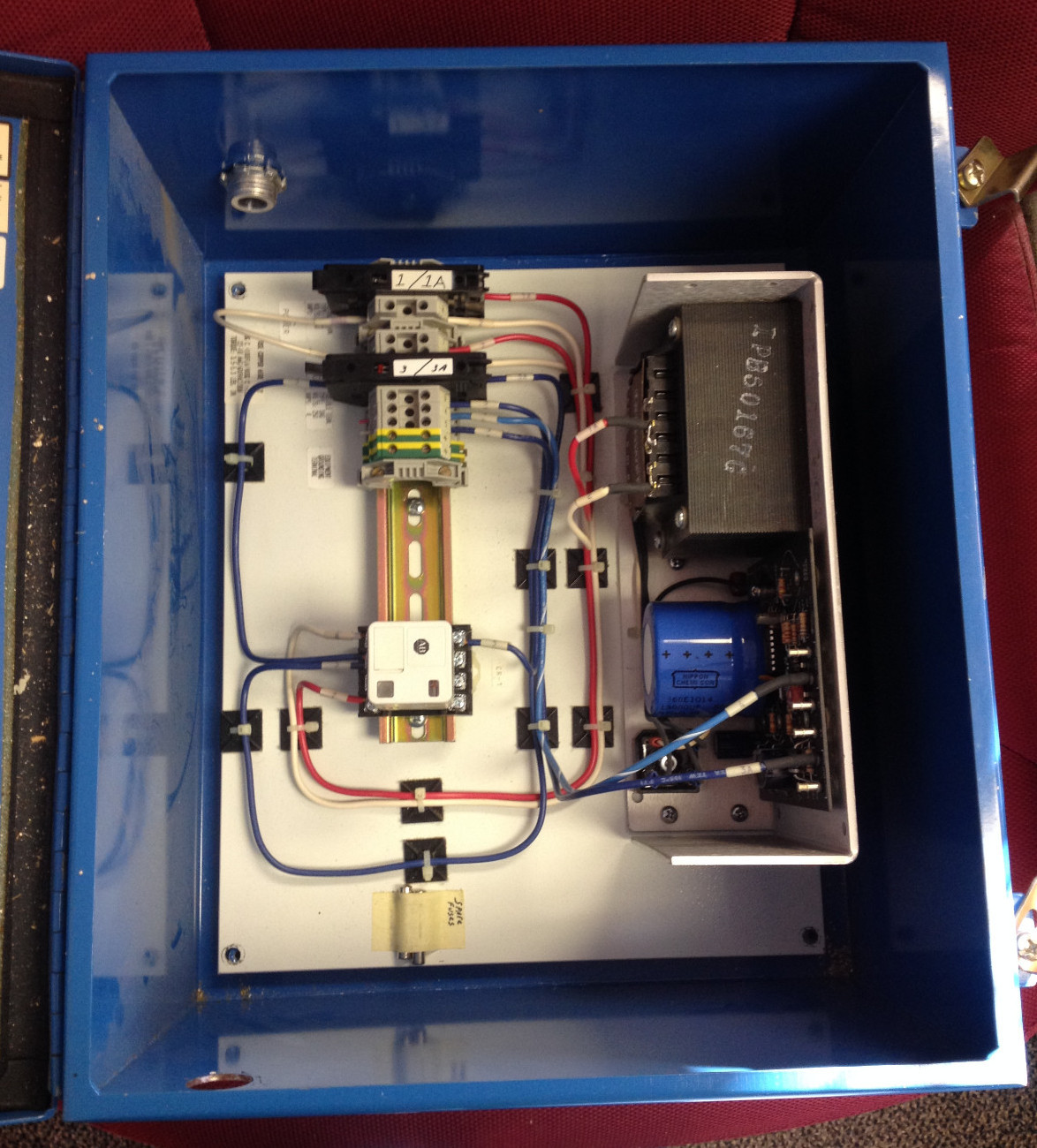 Rapistan Demag Power Supply with Enclosure - 24V 4.8 A Output 120/240 V Input