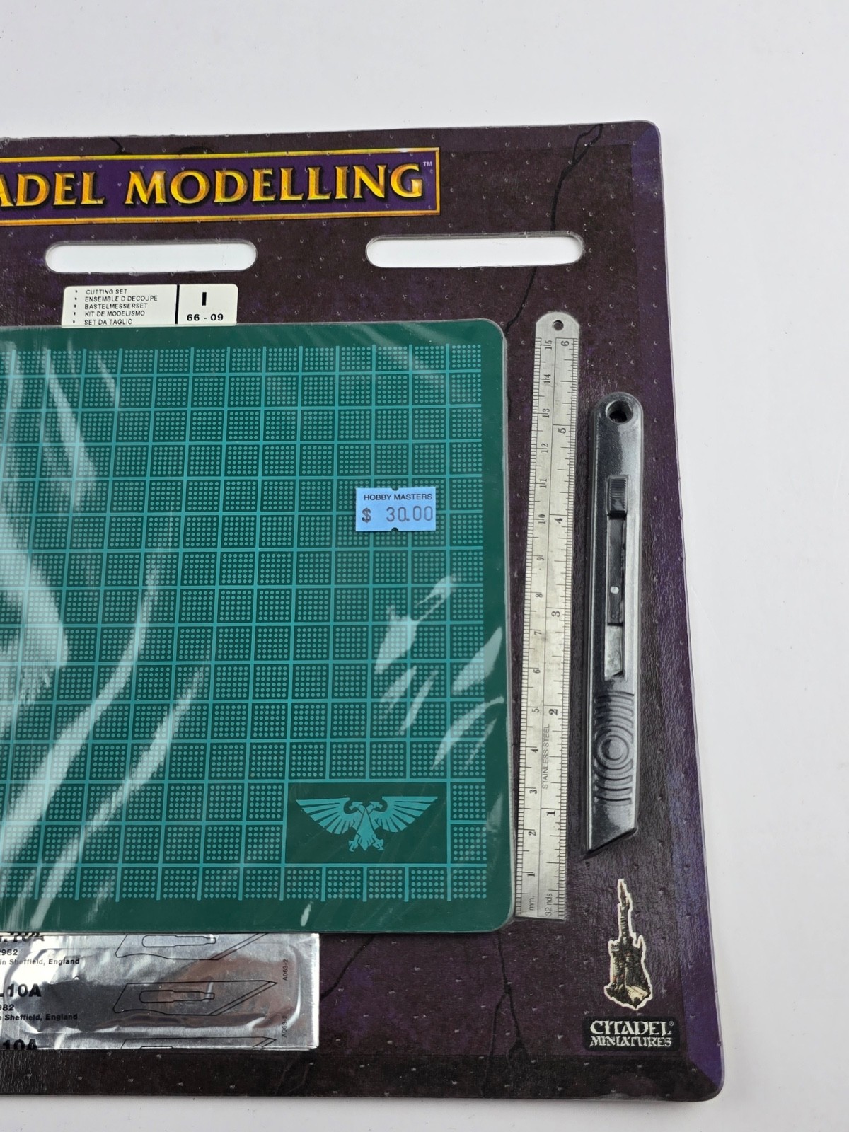 Rare 1990 Games Workshop Citadel Modeling / Cutting Board Set New Sealed