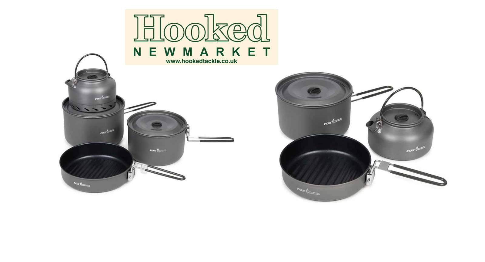 Fox Cookware 3 & 4 Piece Cook Sets *