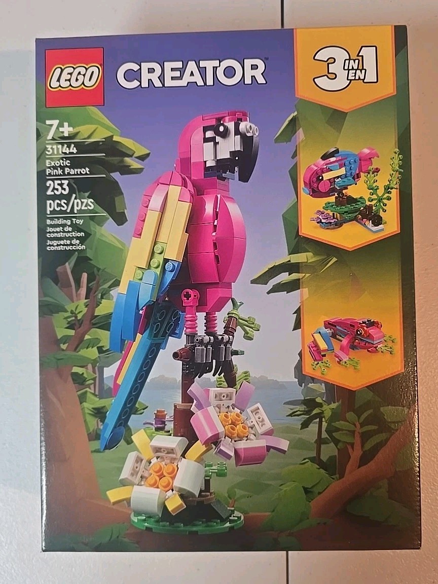 LEGO Creator 31144 Exotic Pink Parrot – Retired – Factory Sealed