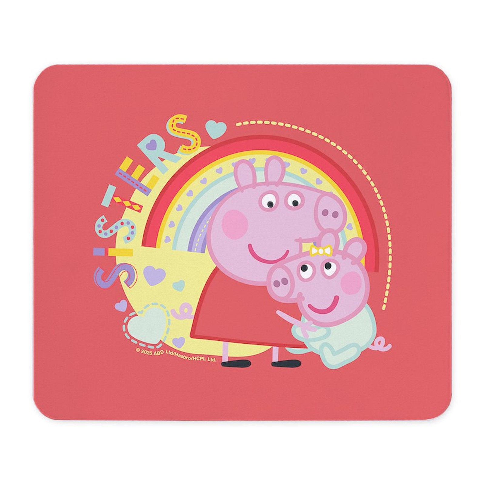 CafePress Peppa Pig: Sisters Mousepad  (1247844159)