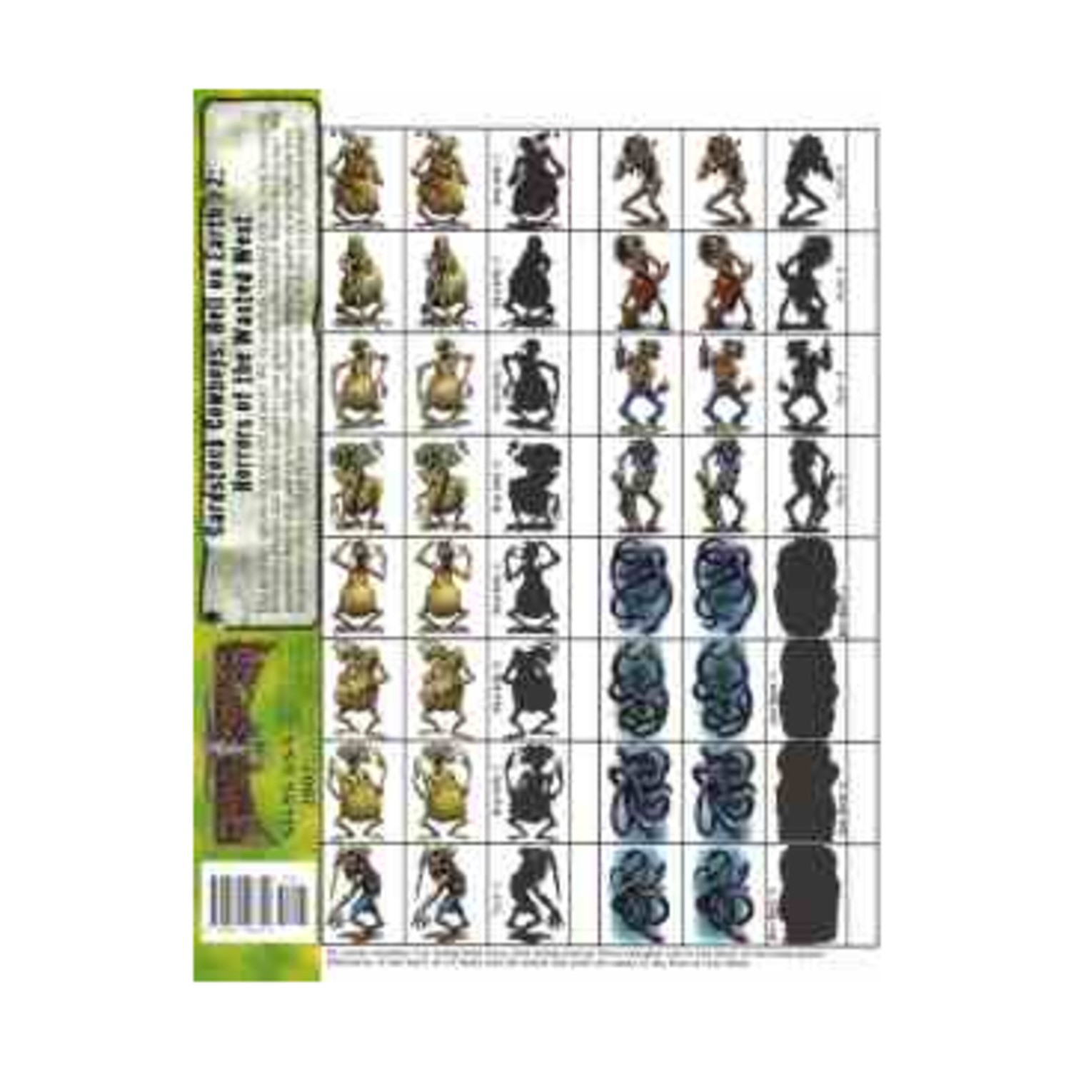 Pinnacle Hell on Eart  Cardstock Cowboys - Hell on Earth #2 - Horrors of th EX