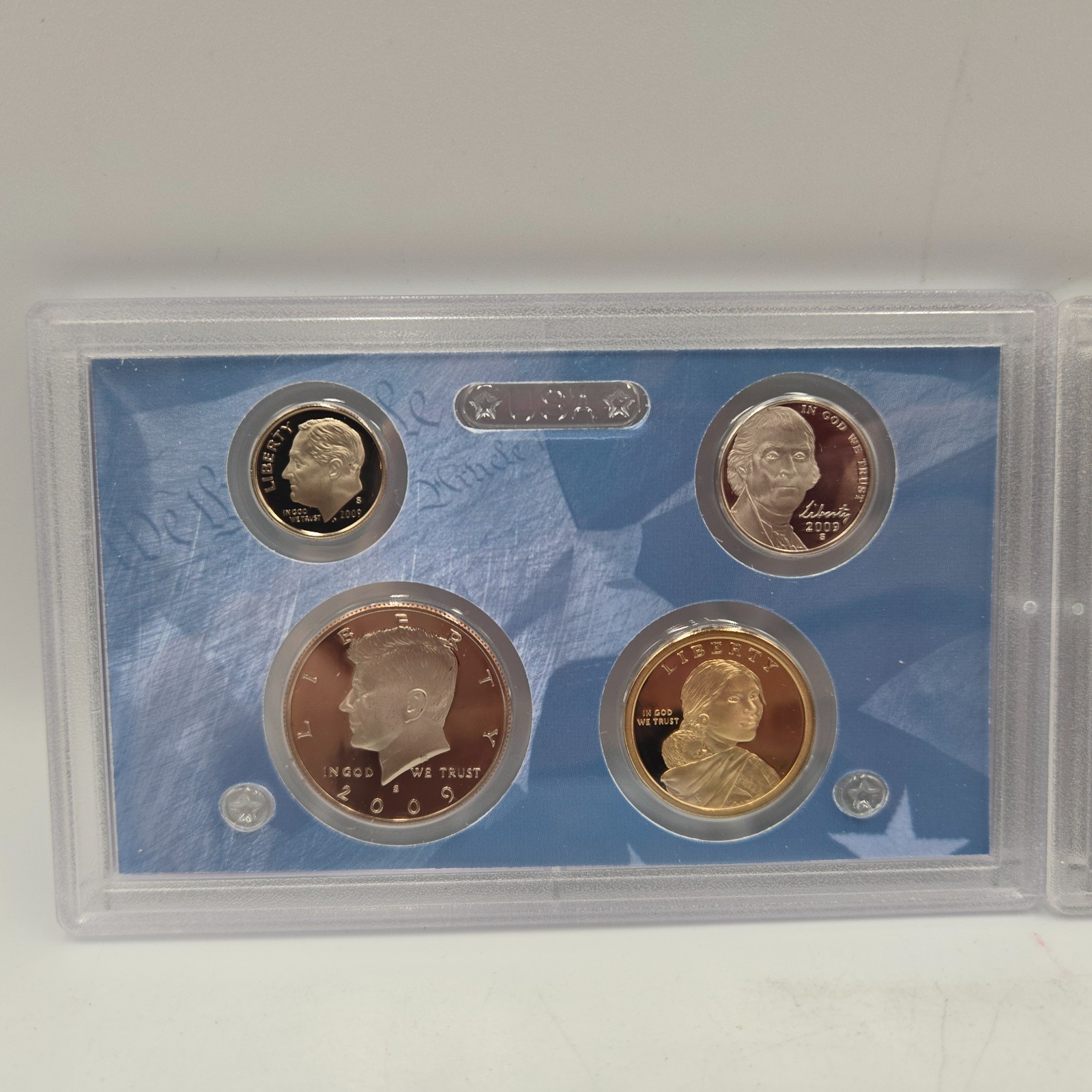 2009 US Mint Proof Set in OGP with COA. 18 coins