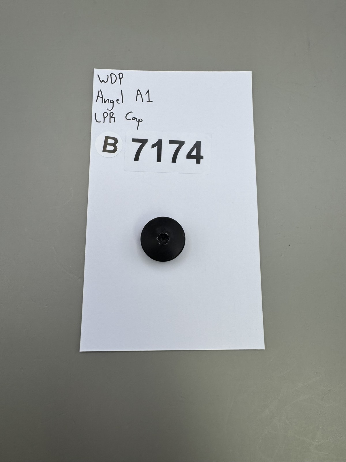 WDP Angel A1 LPR Cap Black