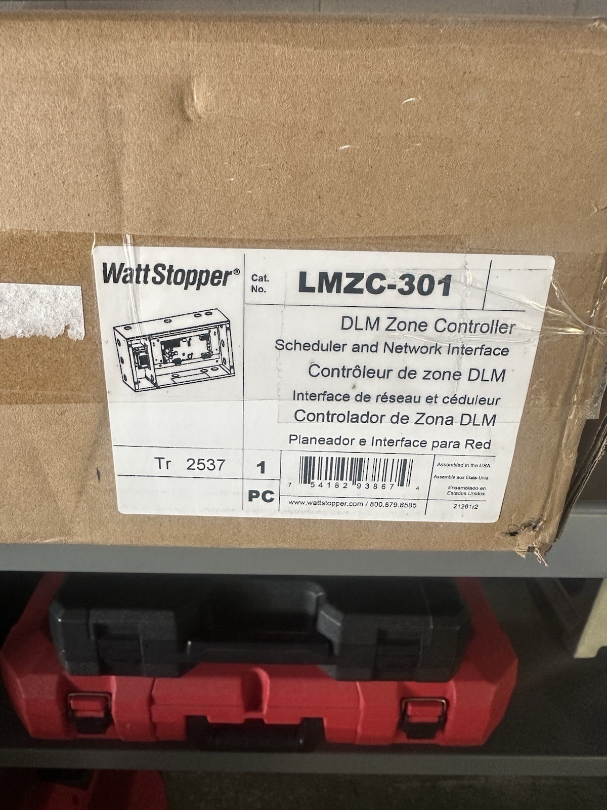 WattStopper LMZC-301 DLM Zone Controller Scheduler & Network Interface.