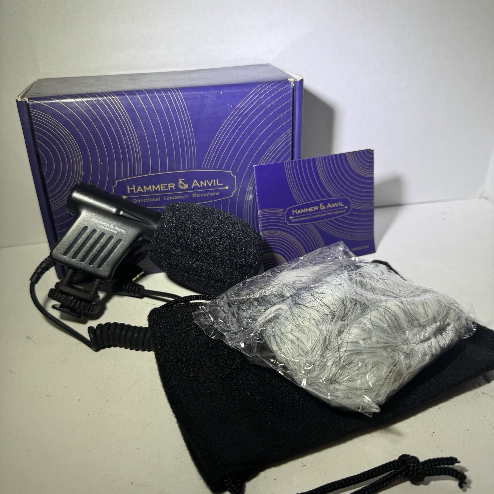 NEW Hammer & Anvil MK-SLR100 Directional Condenser Microphone