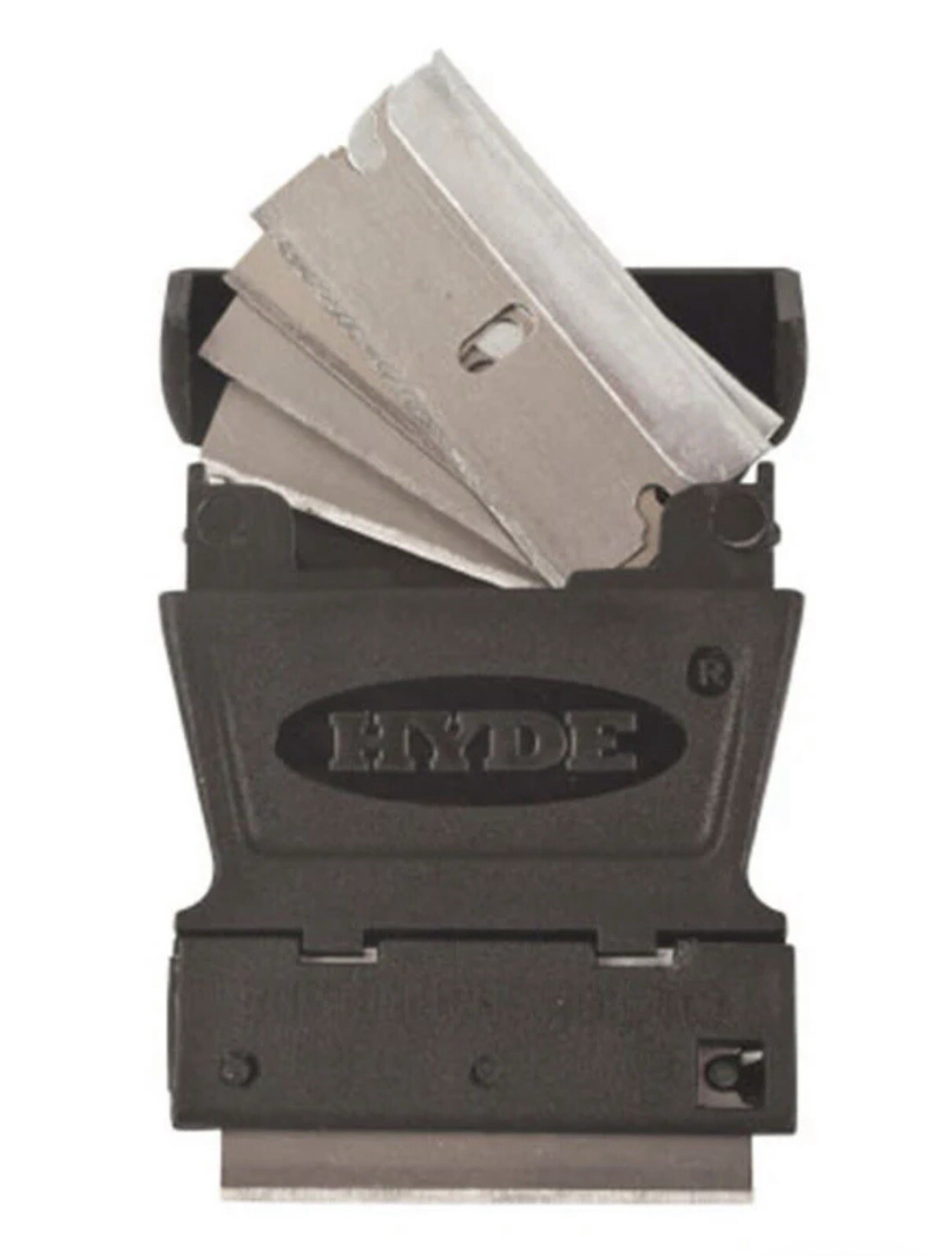 Hyde Tools Mini Glass Scraper,5 Blades(LOT OF 2)