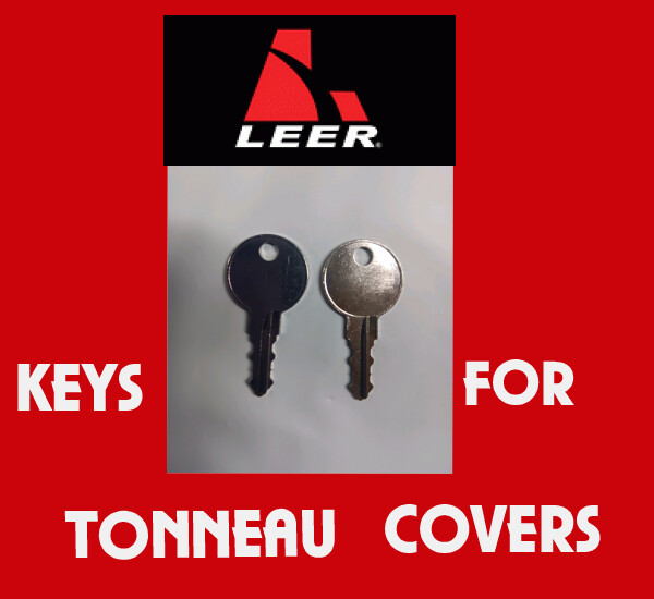 LEER SL001 - SL025 SET OF 2 KEYS BAUER TRUCK CAP TOPPER TOOLBOX FREE SHIPPING