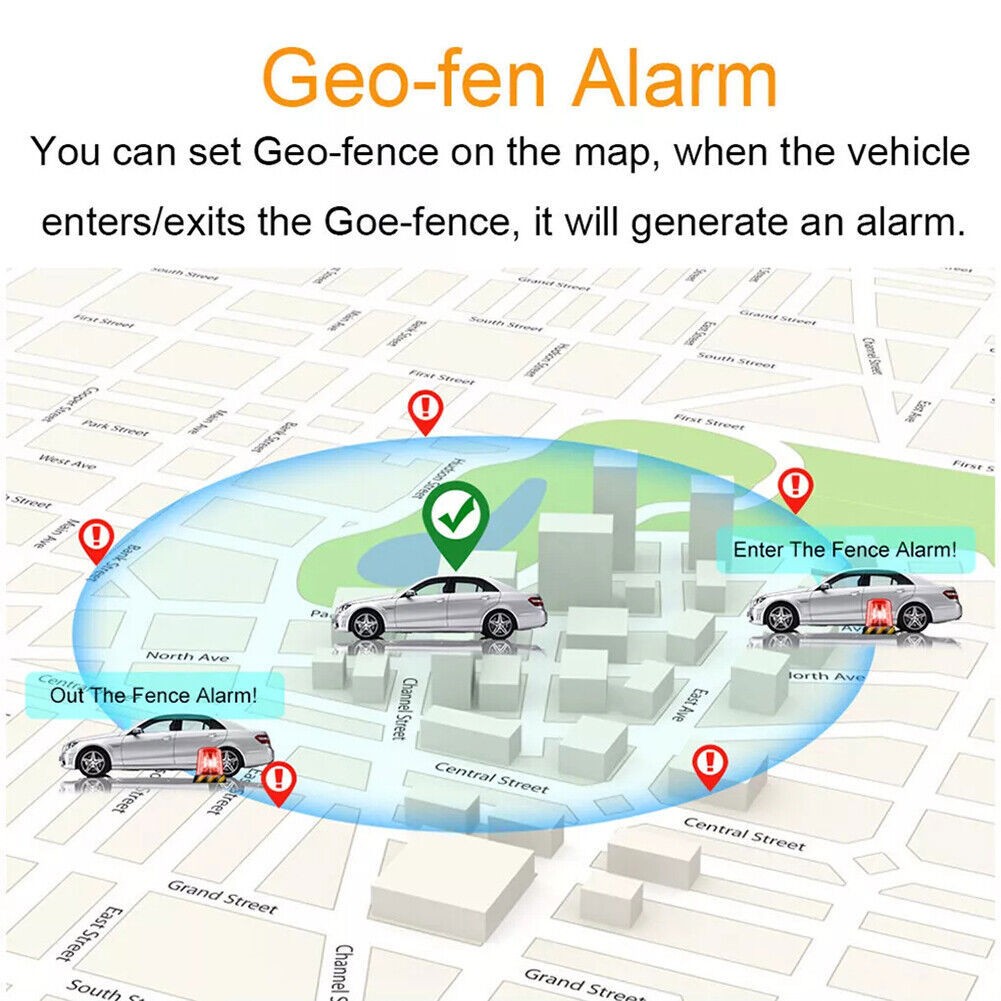 4x4G Car GPS Tracker Real-time Tracking Locator Device Remote Control Anti Theft