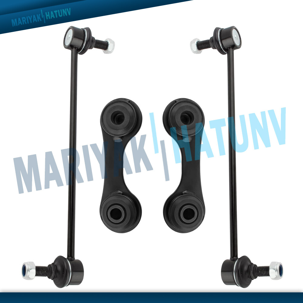 4PCS Front Rear Sway Bar Links Assembly For Chevy Malibu Pontiac G6 Saturn Aura