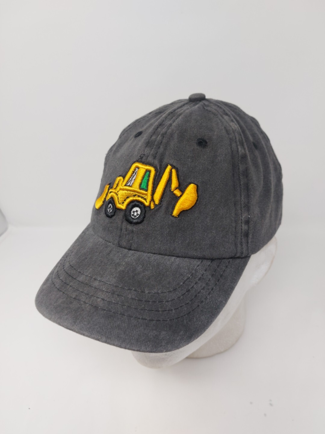 Front Loader Tractor Youth Strap back dad Hat Cap