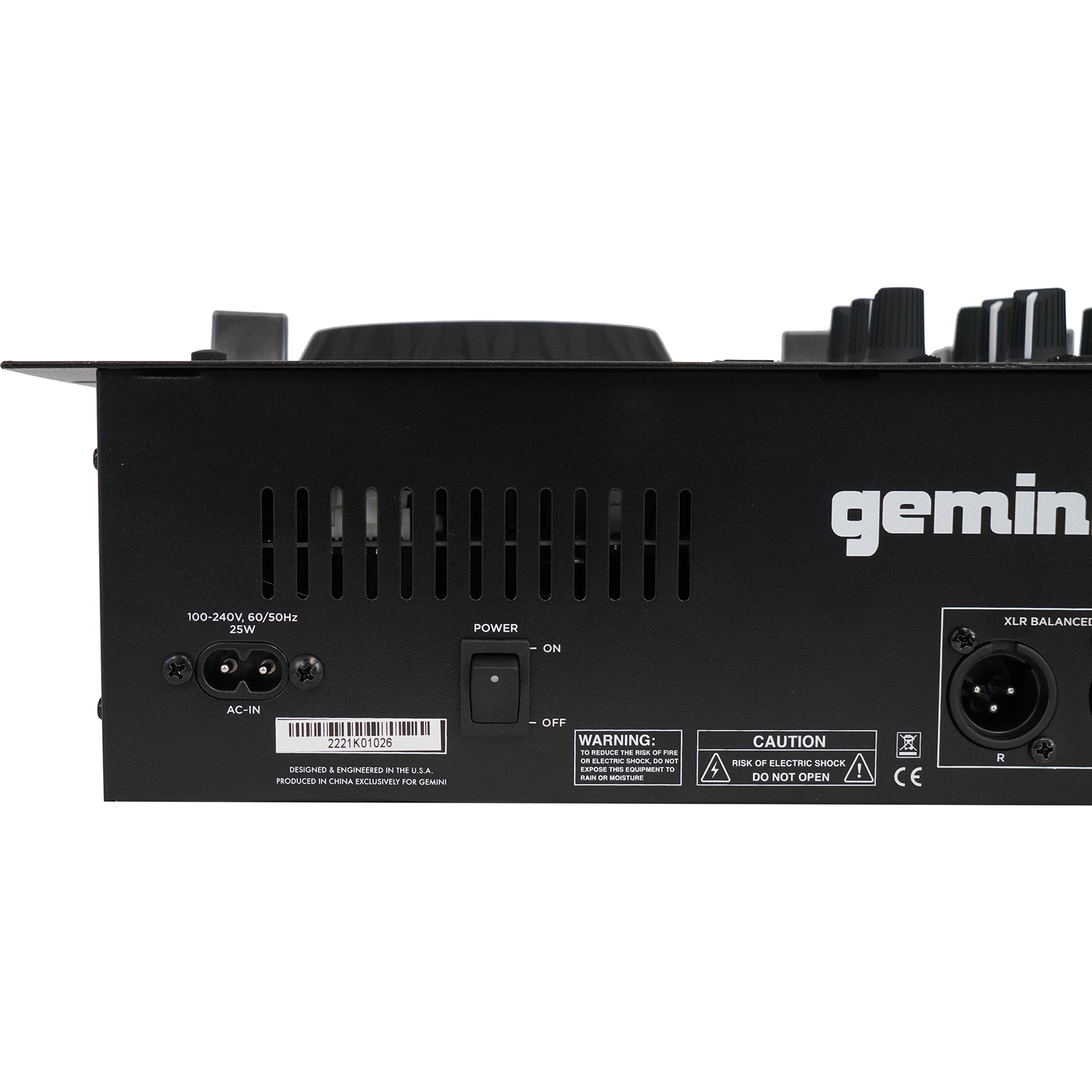 Gemini CDM-4000BT Dual DJ CD/USB Media Player with Bluetooth + Mixer